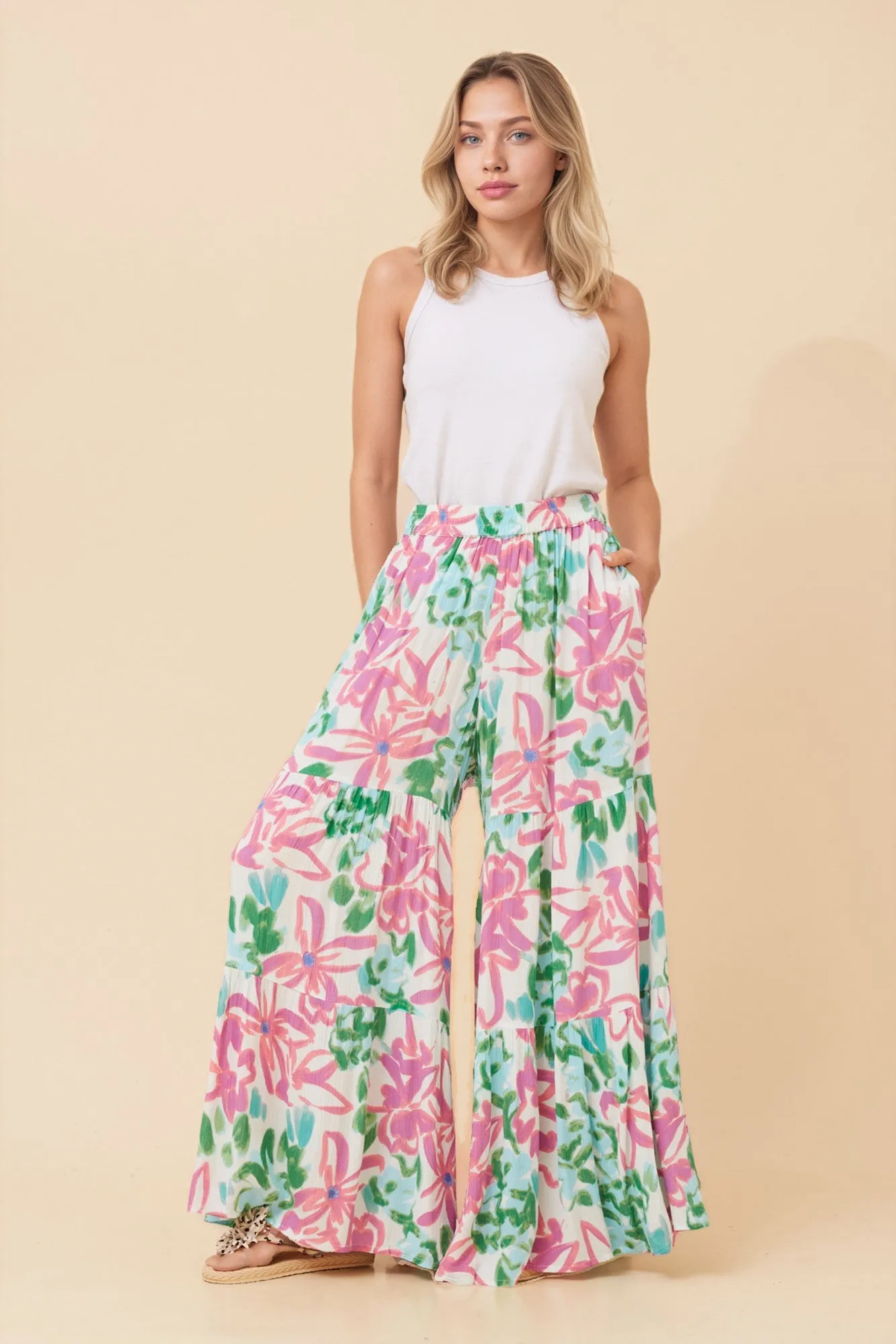 ZAELIA FLORAL PANTS sold by Rockmans product image thumbnail 4