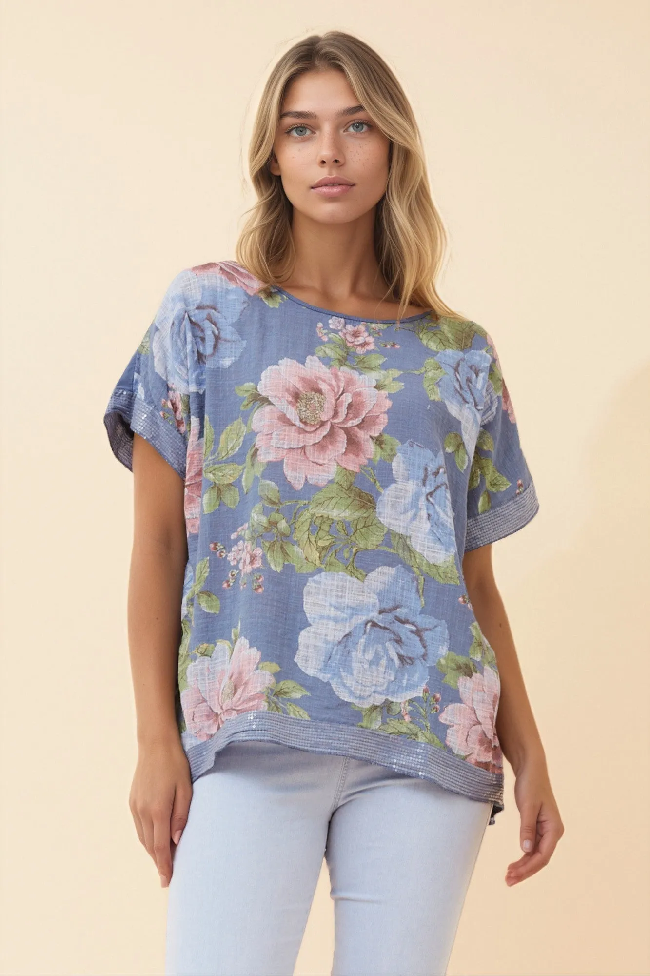SOULA FLORAL PRINT TOP sold by Rockmans product image thumbnail 3