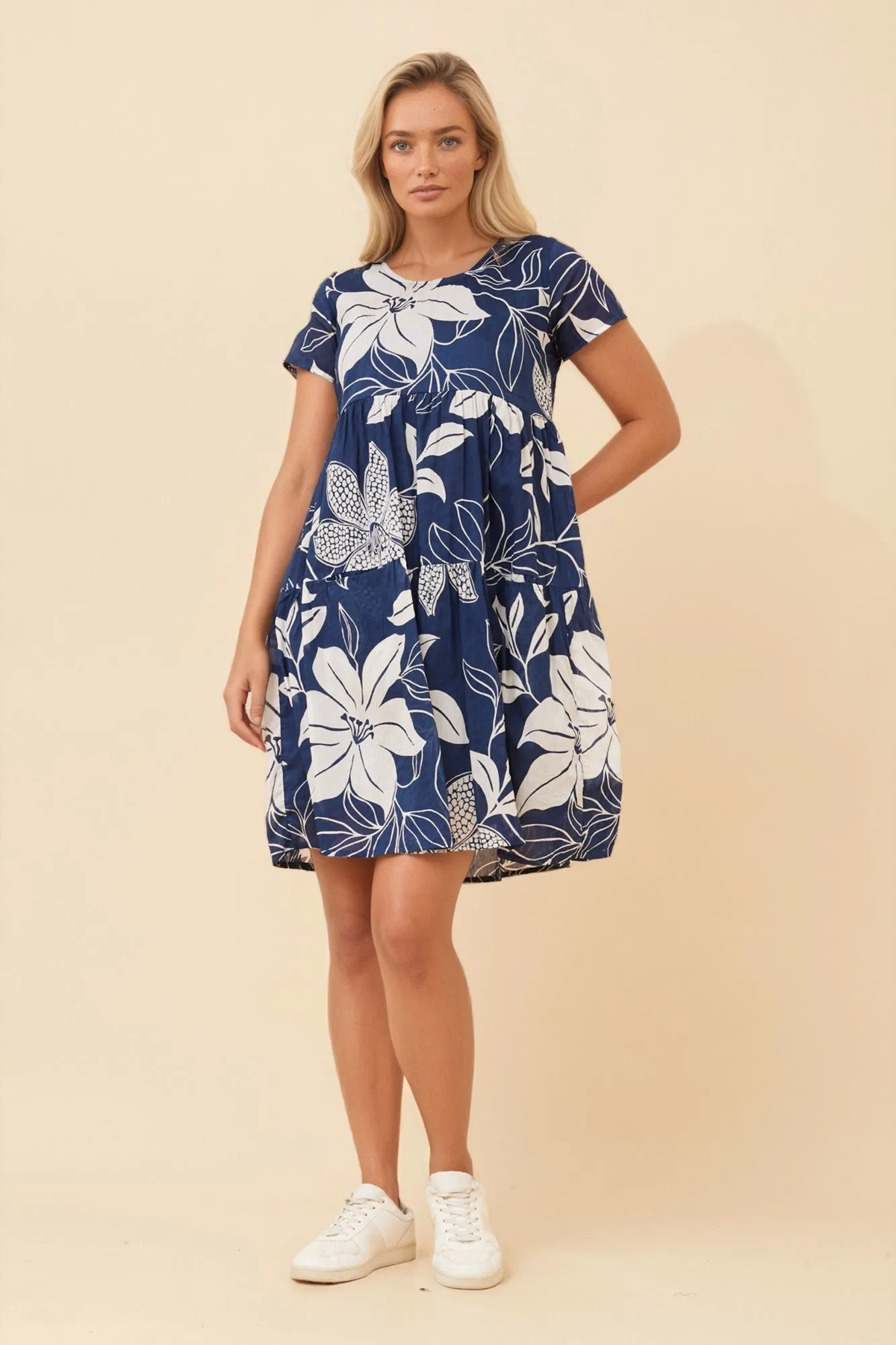AARNA LEAF PRINT DRESS sold by Rockmans product image thumbnail 4