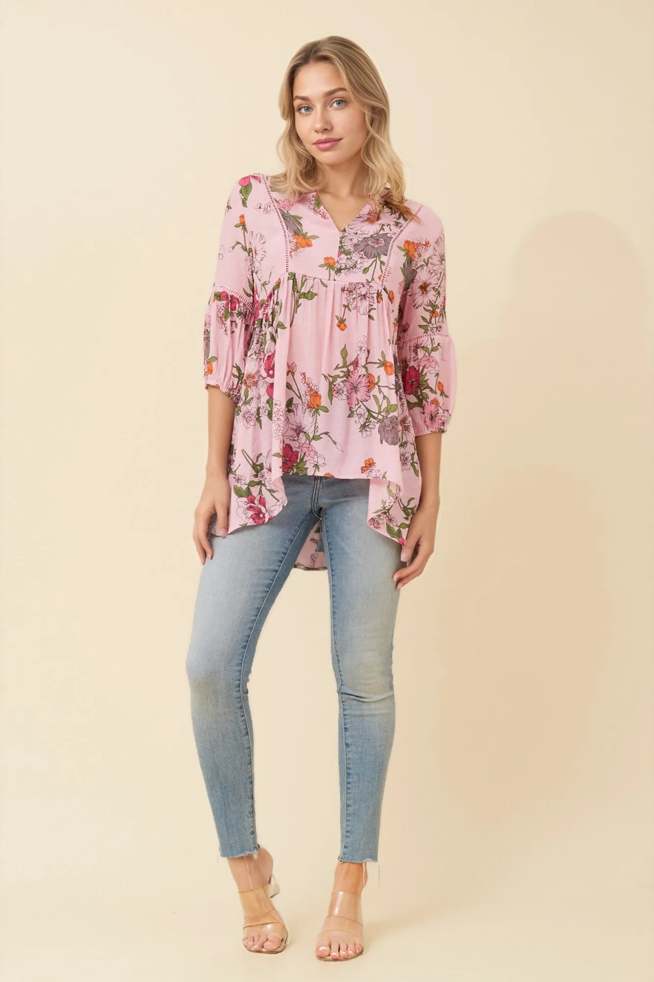 BRANDI FLORAL TOP sold by Rockmans product image thumbnail 4