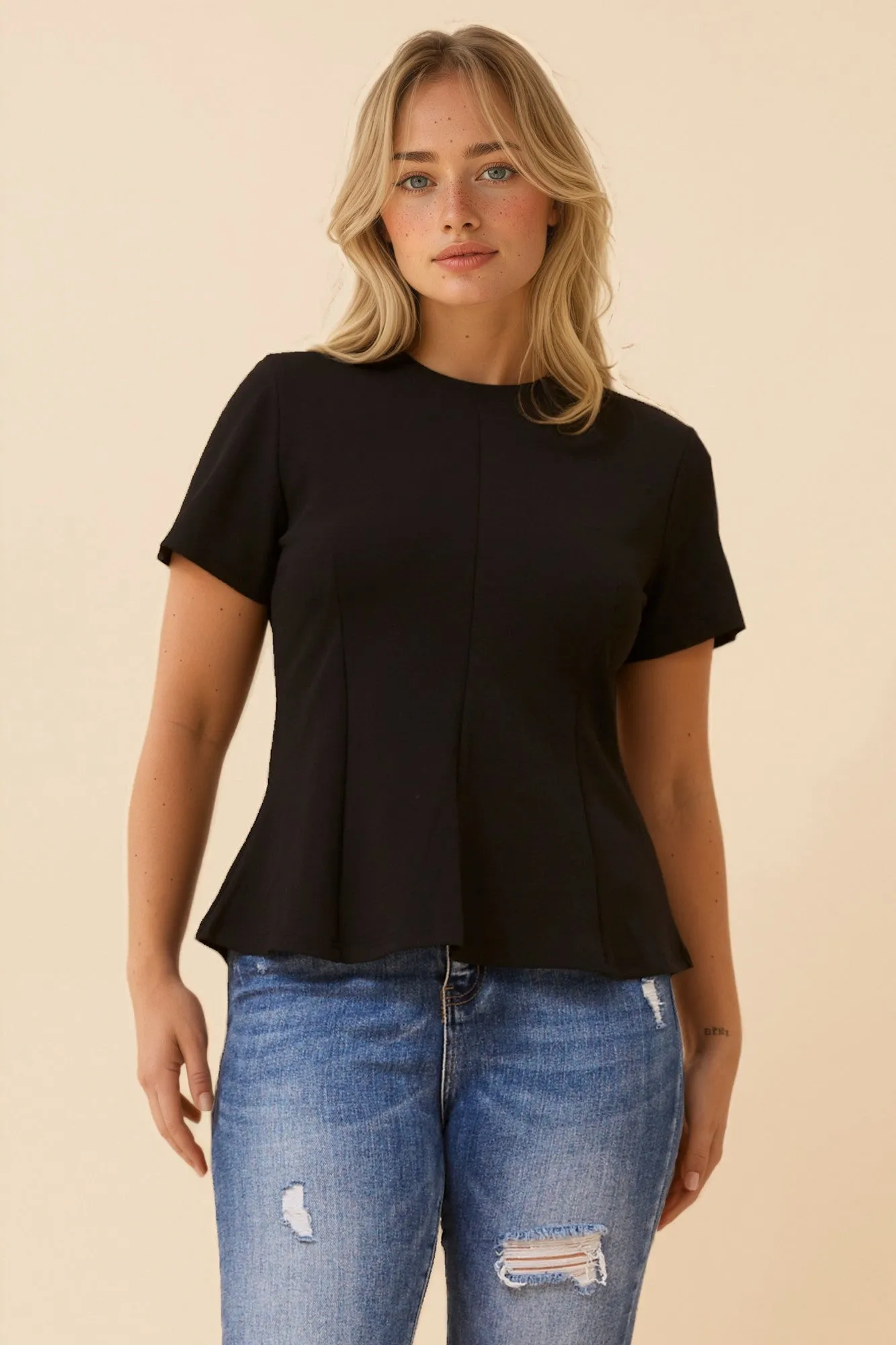 PABLITA PEPLUM TOP sold by Rockmans product image thumbnail 3