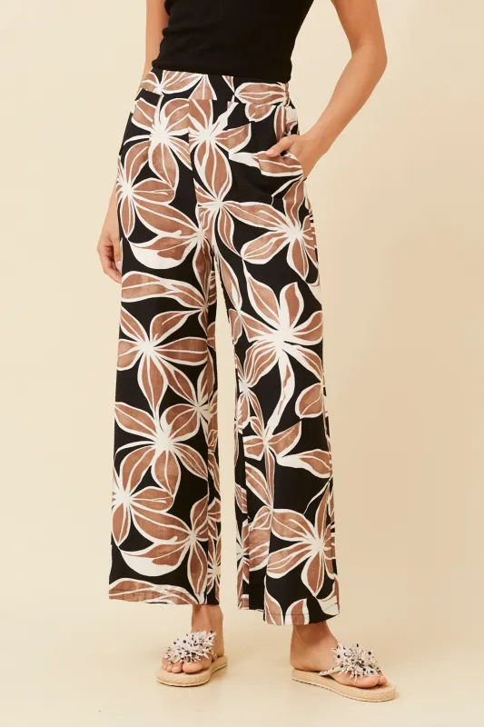 LOXANA LEAF PRINT PANTS sold by Rockmans