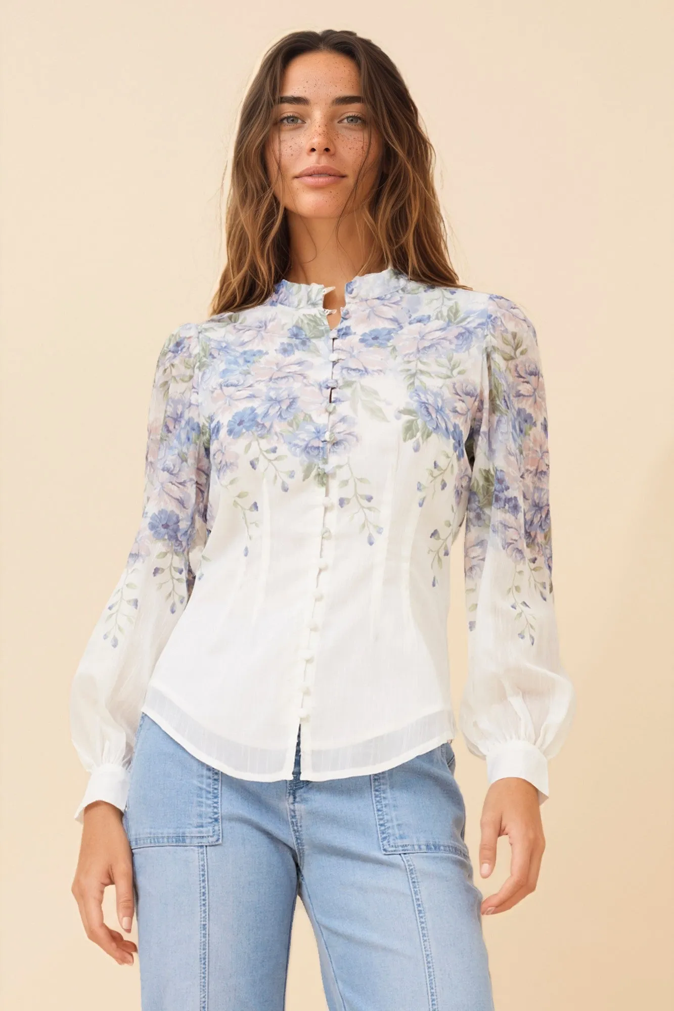 EIRA FLORAL BLOUSE sold by Rockmans product image thumbnail 4