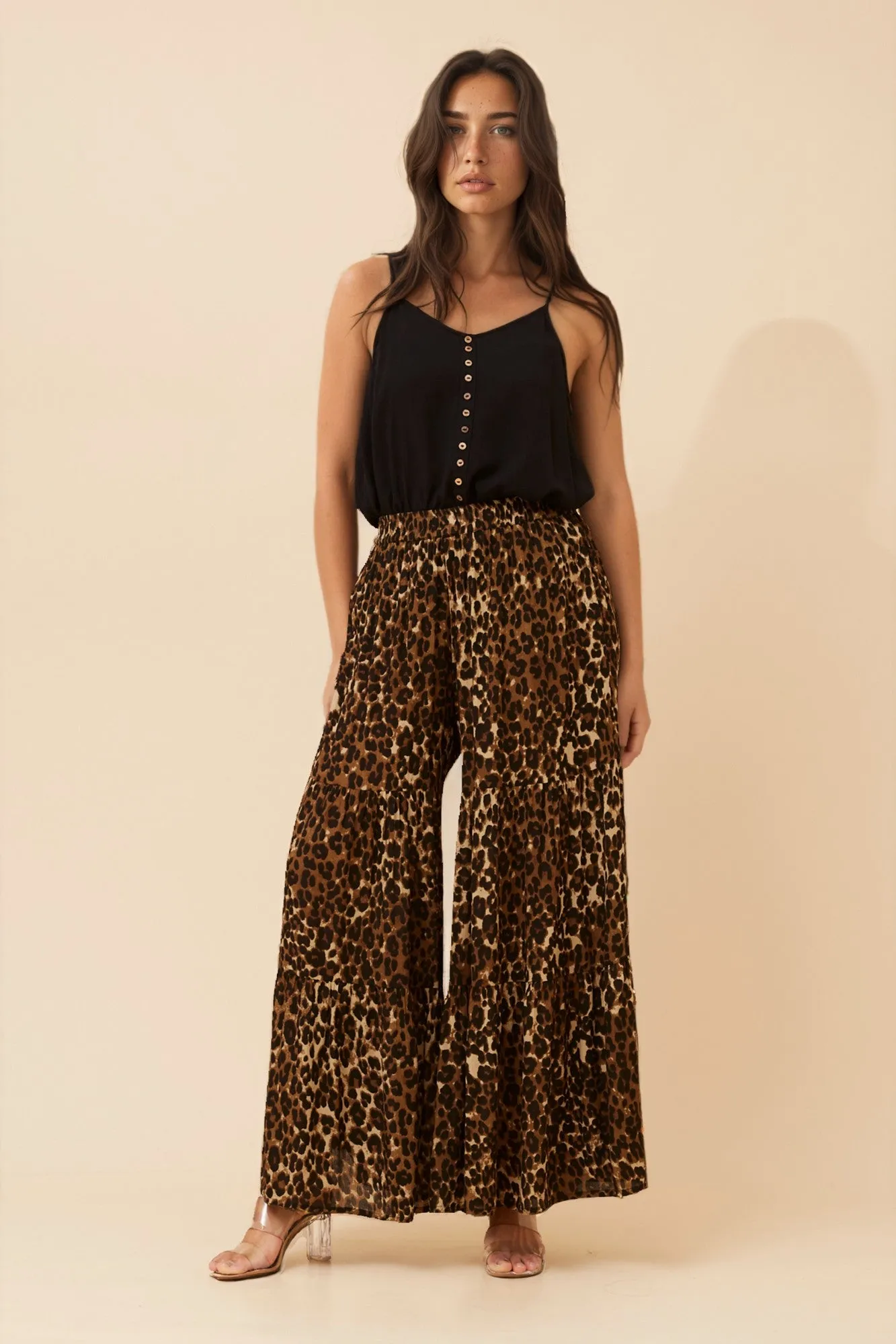 ZAELIA ANIMAL PRINT PANTS sold by Rockmans product image thumbnail 4