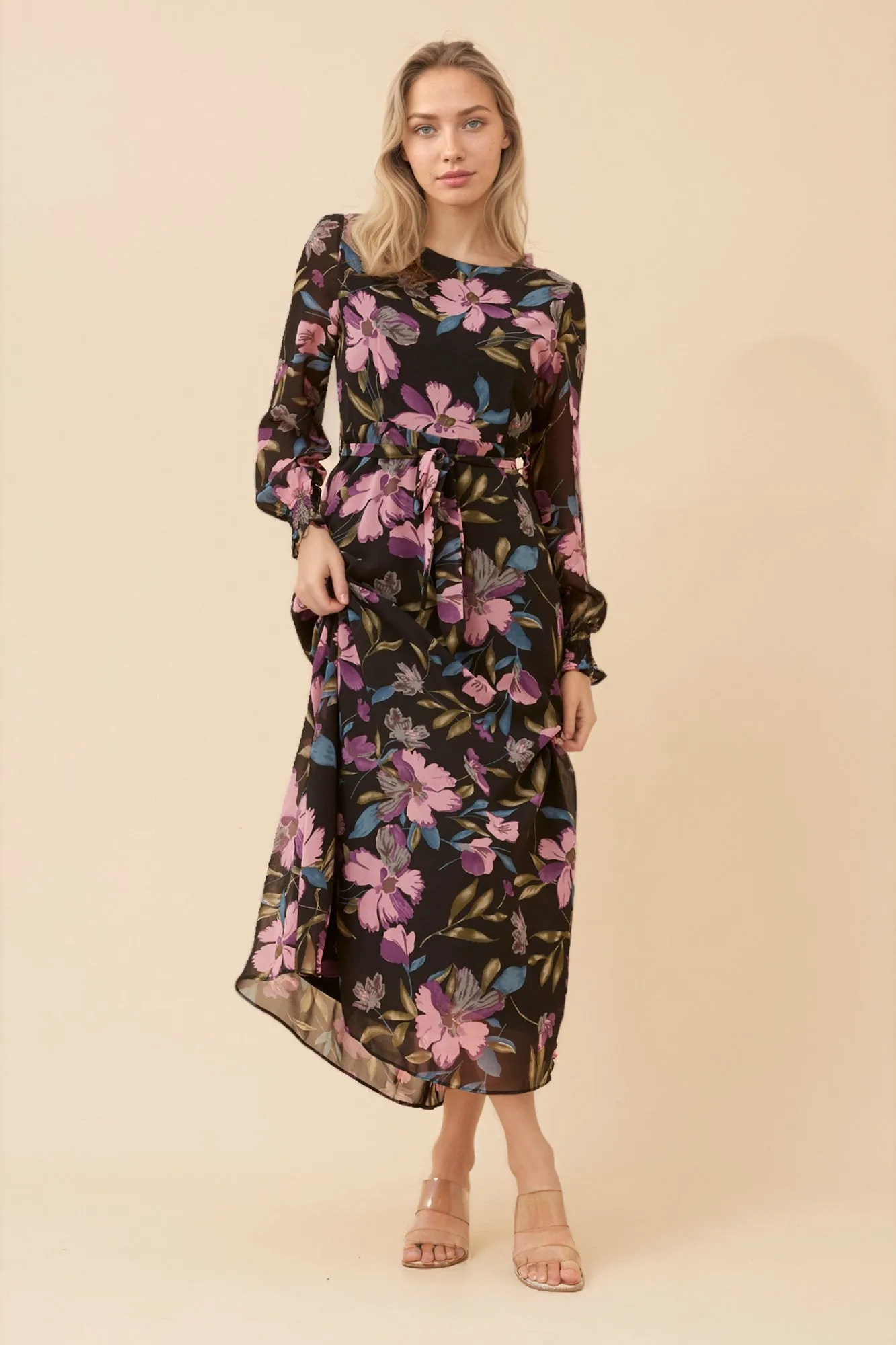 PRISCILLA FLORAL MAXI DRESS sold by Rockmans product image thumbnail 4