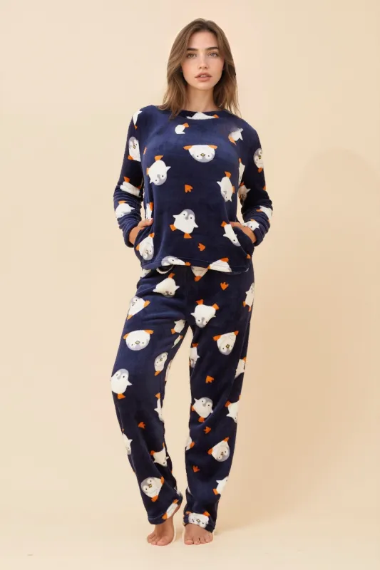 ZEN PENGUIN PRINT SET made by Rockmans