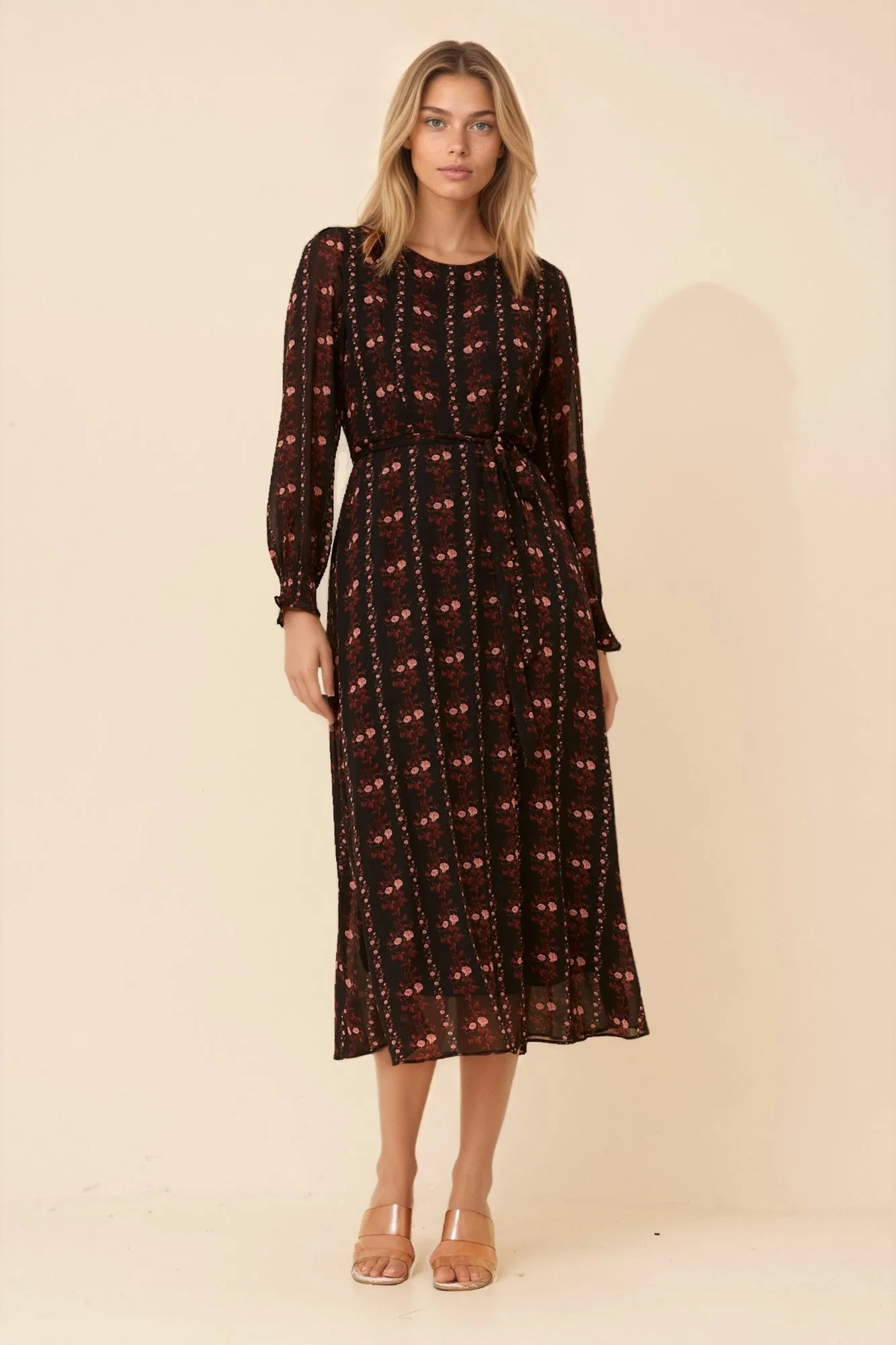 PRISCILLA DITSY PRINT MAXI DRESS sold by Rockmans product image thumbnail 3