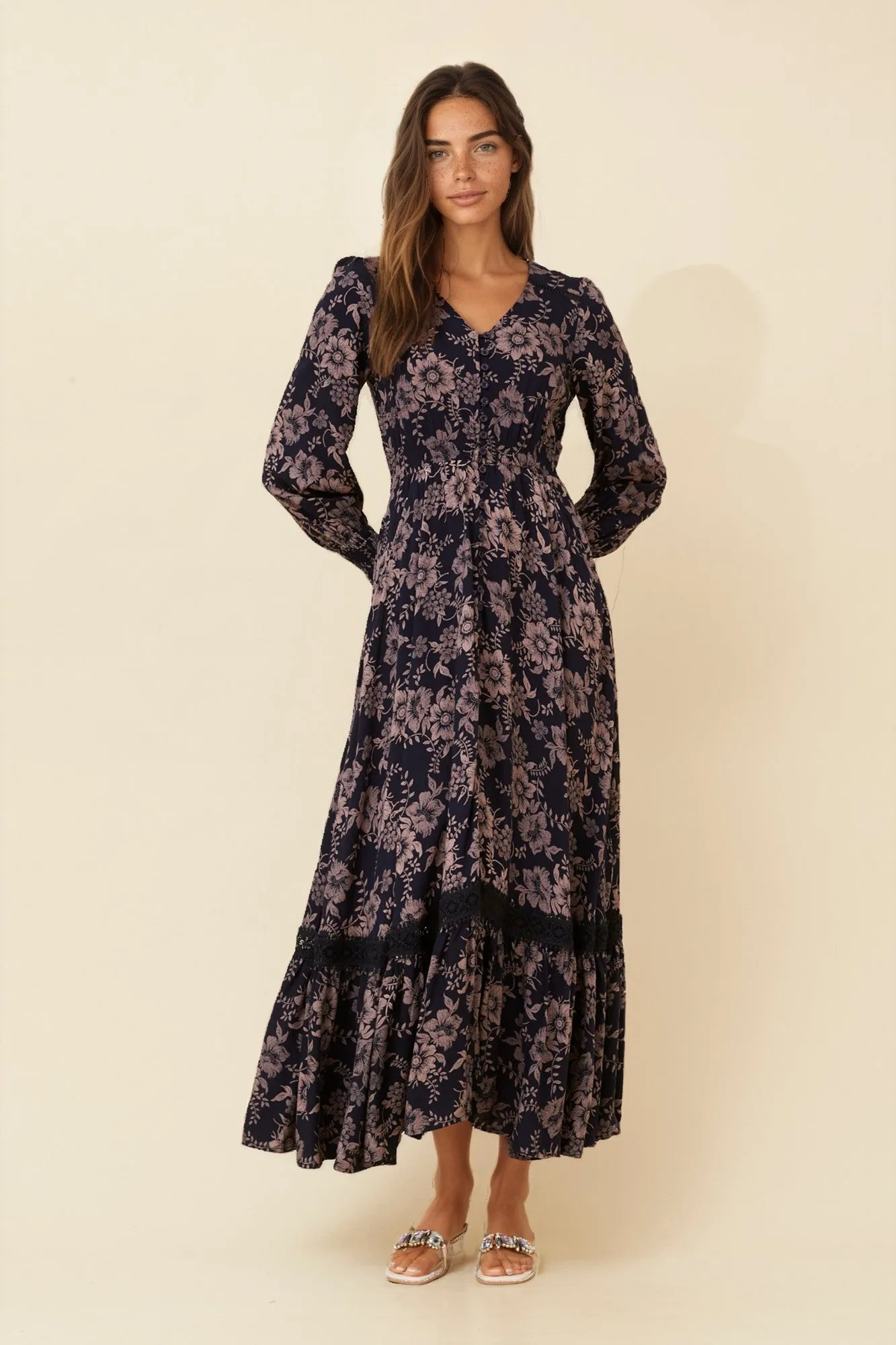 MARRAKECH FLORAL MAXI DRESS sold by Rockmans product image thumbnail 2