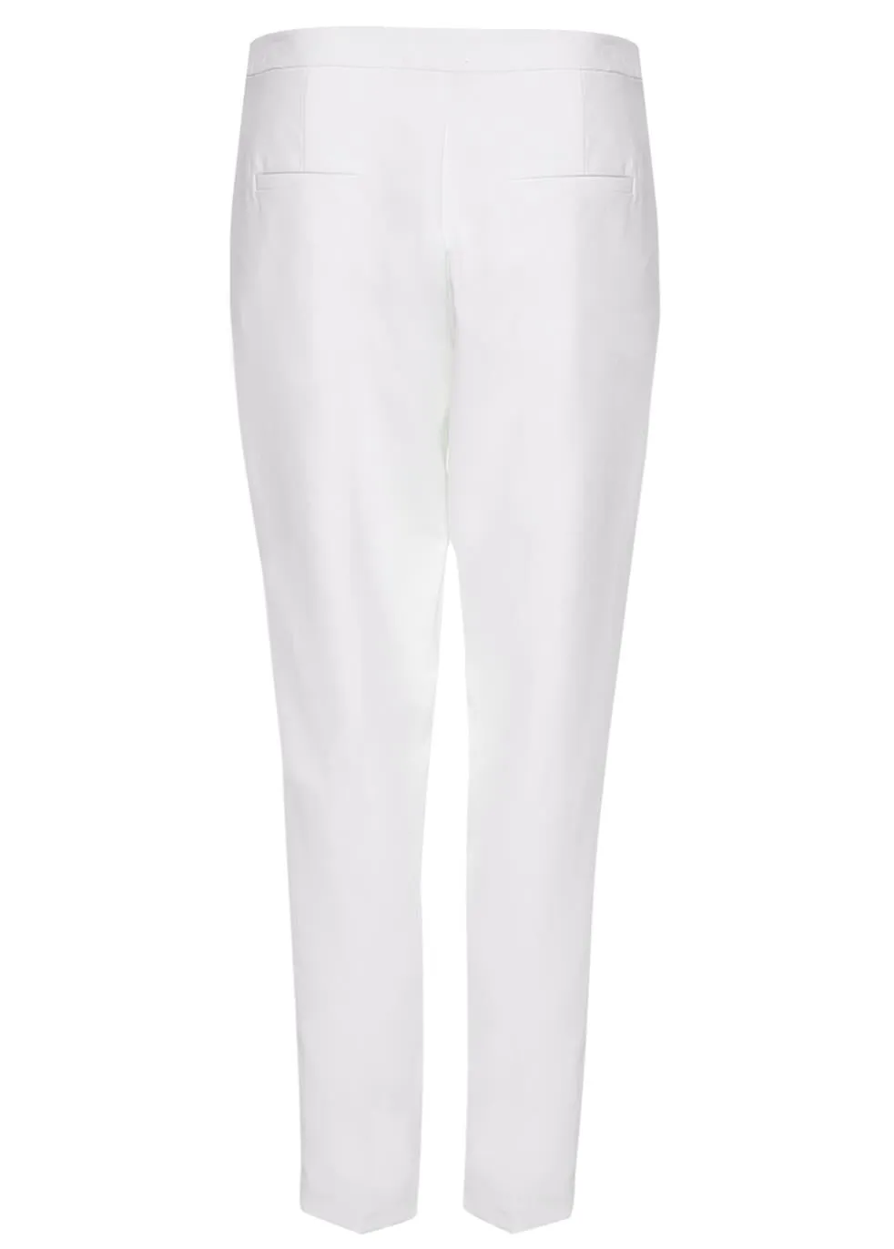 Wynter White Cropped Trousers sold by True Decadence product image thumbnail 4
