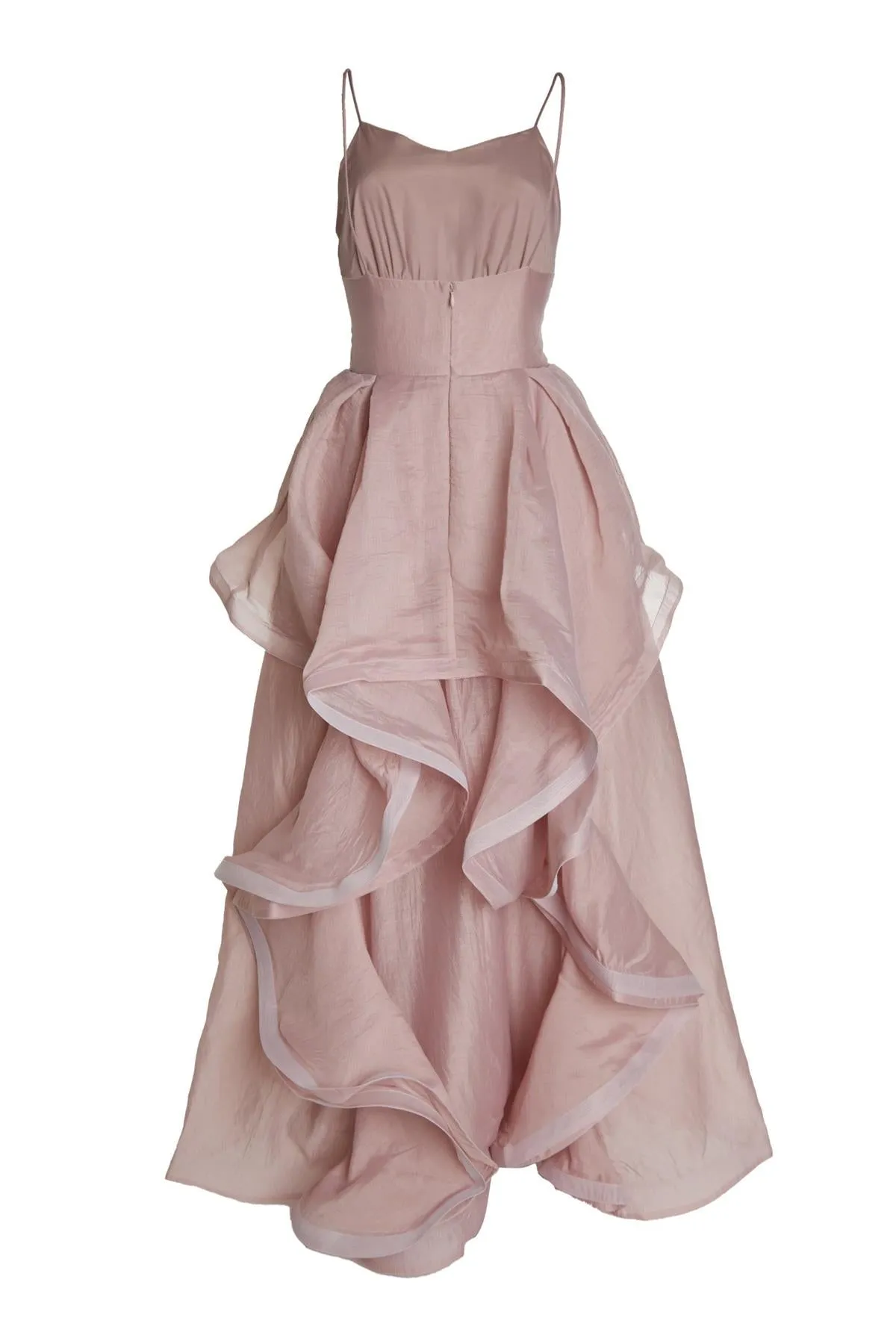Ila Dusty Rose Ruffle Maxi Dress sold by True Decadence product image thumbnail 4