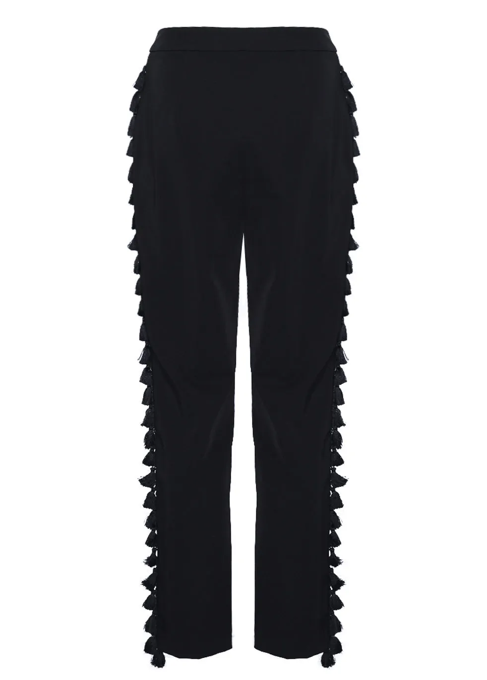 Tori Black Tassel Tailored Trousers sold by True Decadence product image thumbnail 2