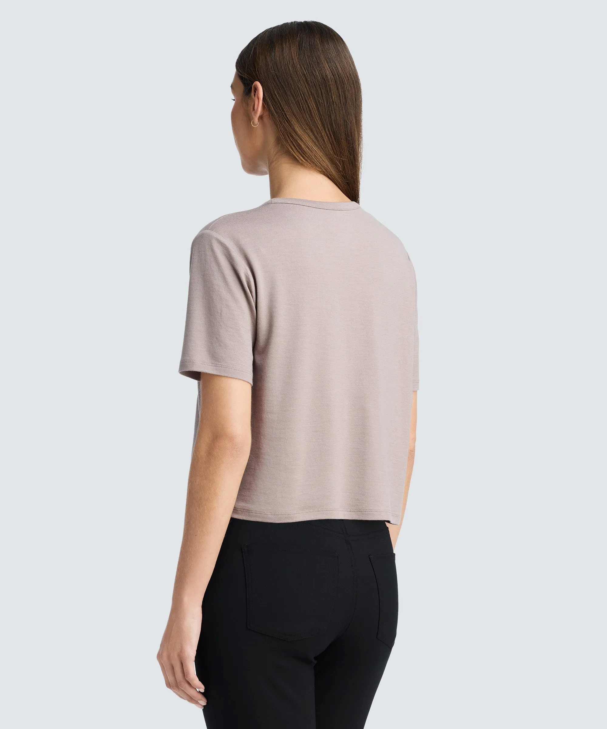 Women's Merino Boxy Tee sold by Unbound Merino product image thumbnail 4