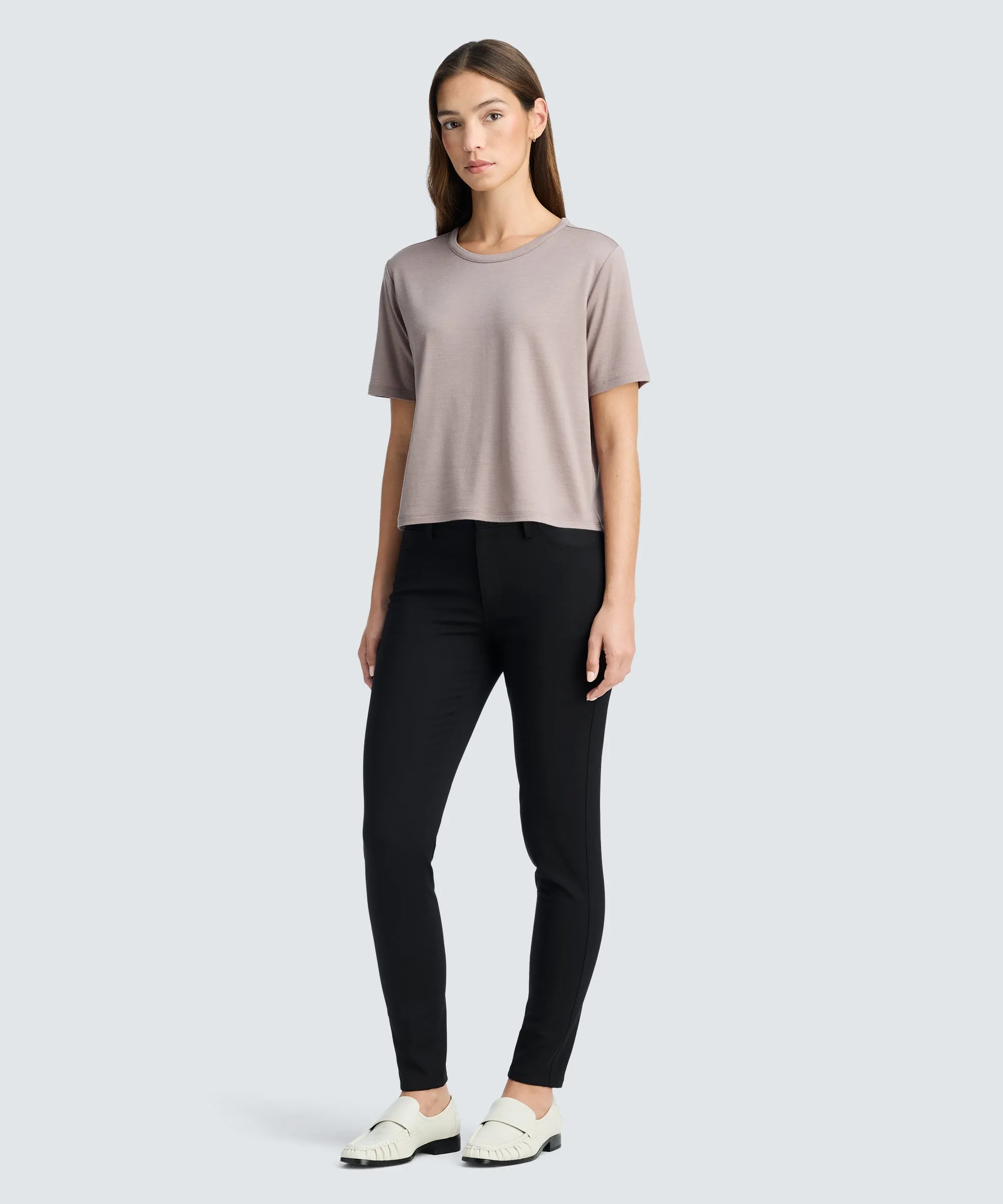 Women's Merino Boxy Tee sold by Unbound Merino product image thumbnail 2