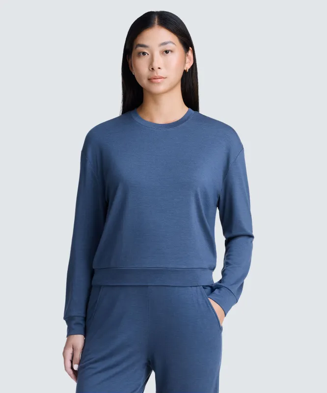 Women's Merino Lounge Sweatshirt sold by Unbound Merino