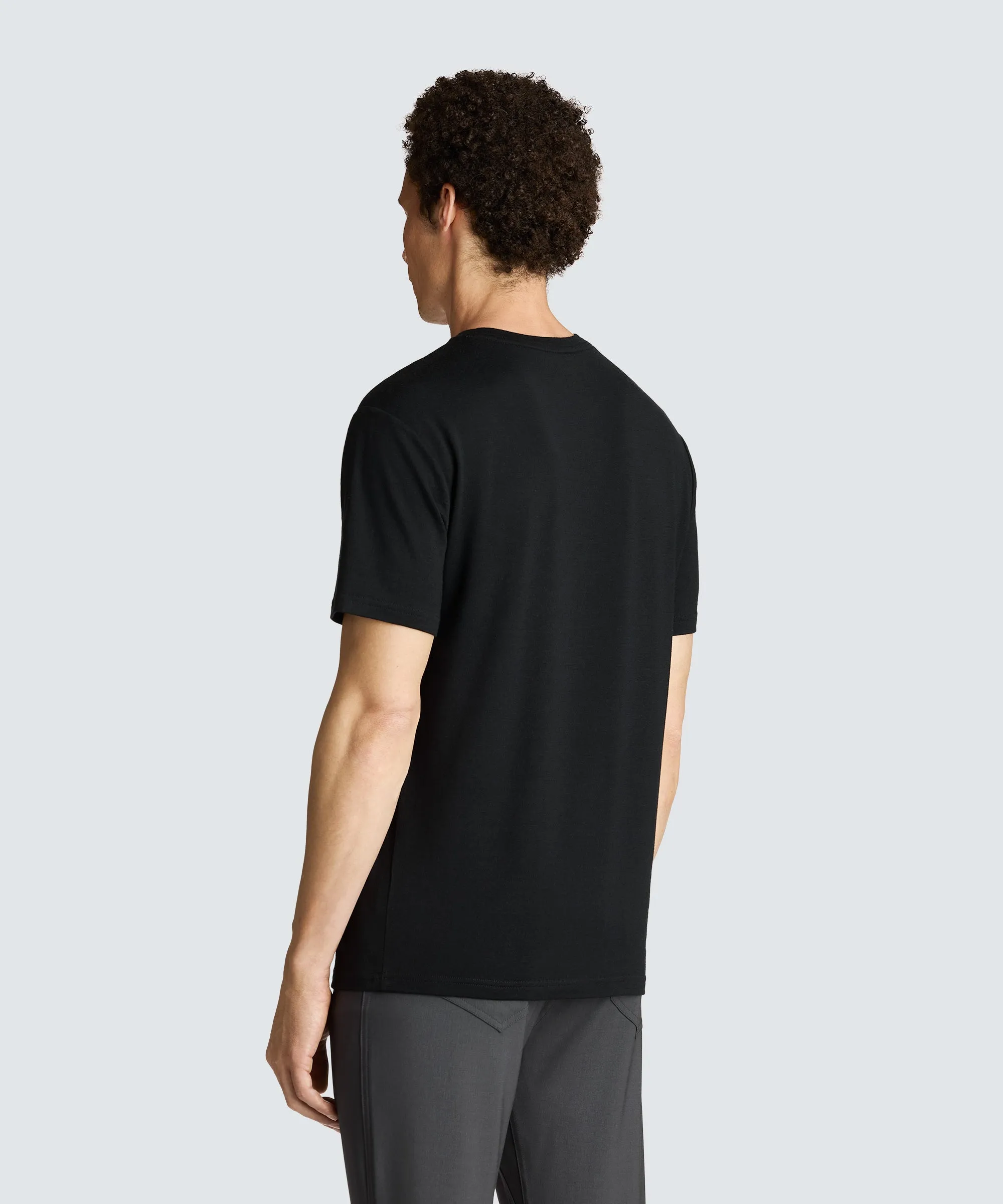 Men's Relaxed Merino Crew Neck T-Shirt sold by Unbound Merino product image thumbnail 3