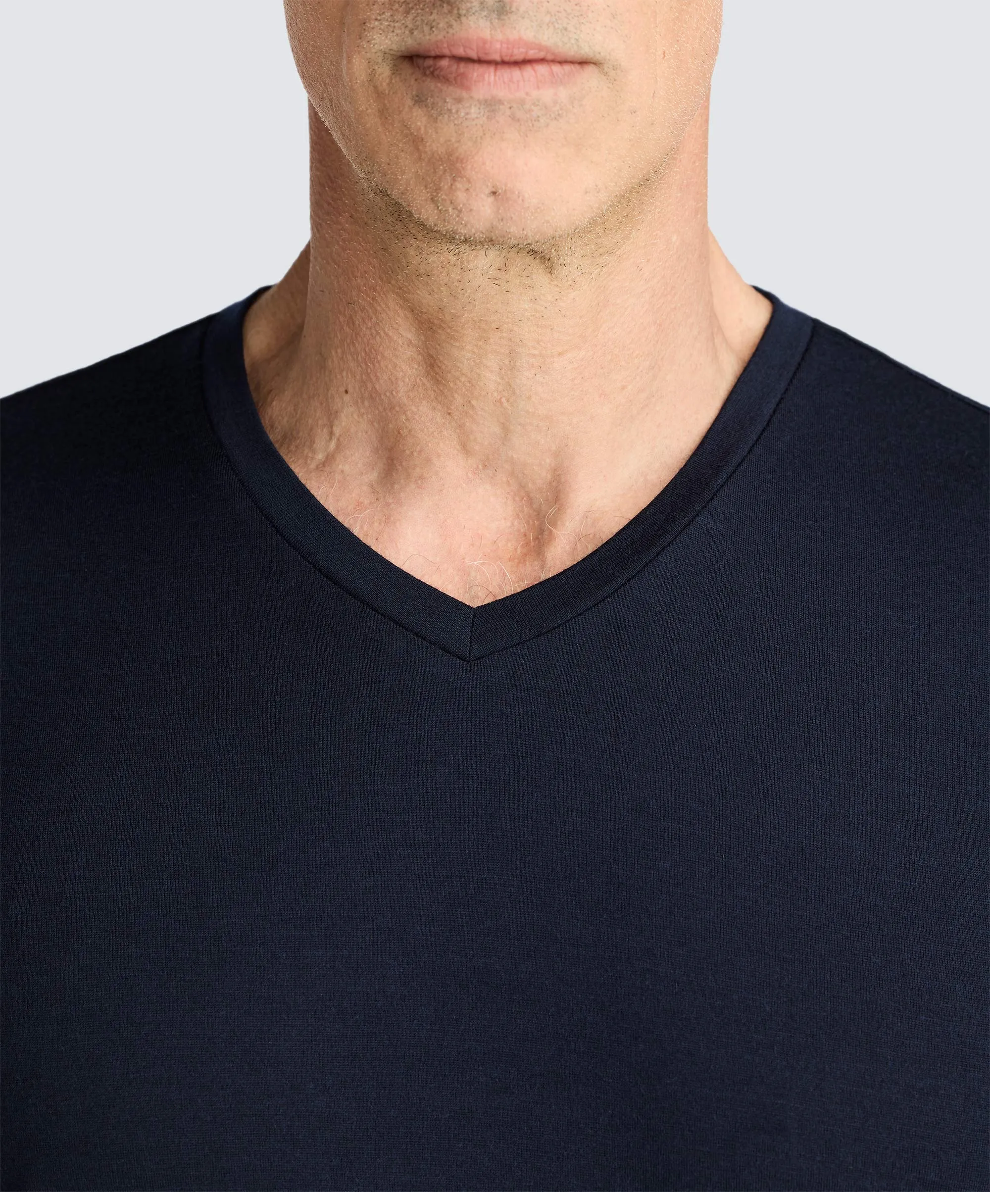 Men's Tall Merino V-Neck T-Shirt sold by Unbound Merino product image thumbnail 2