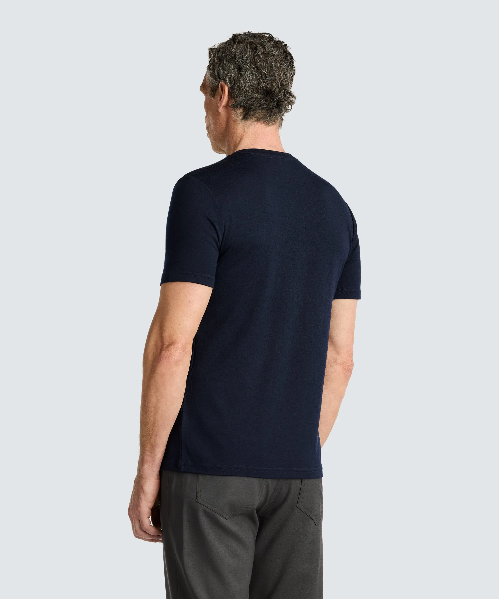 Men's Tall Merino V-Neck T-Shirt sold by Unbound Merino product image thumbnail 3