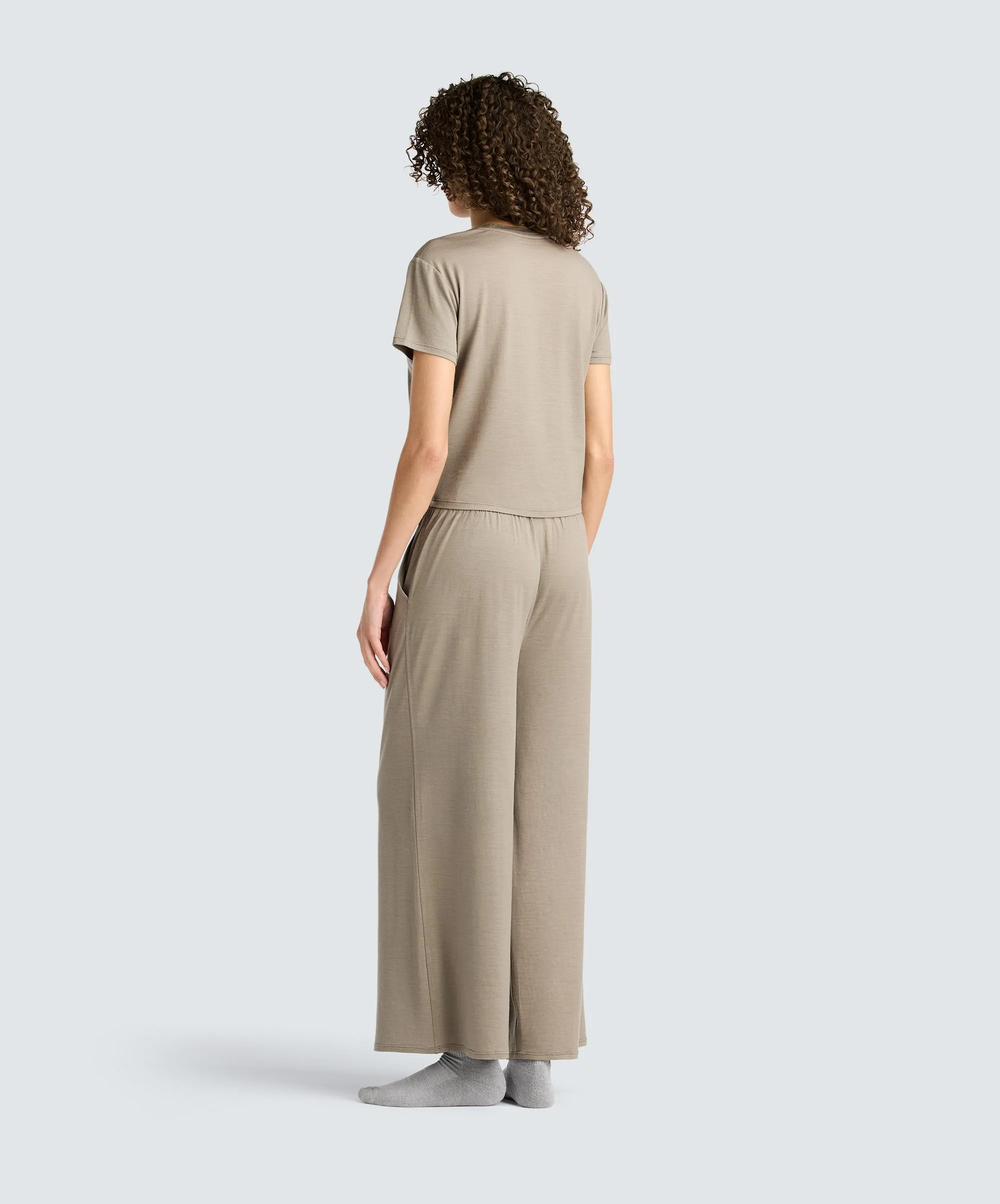 Women's Ultrafine Merino Sleep Top sold by Unbound Merino product image thumbnail 3