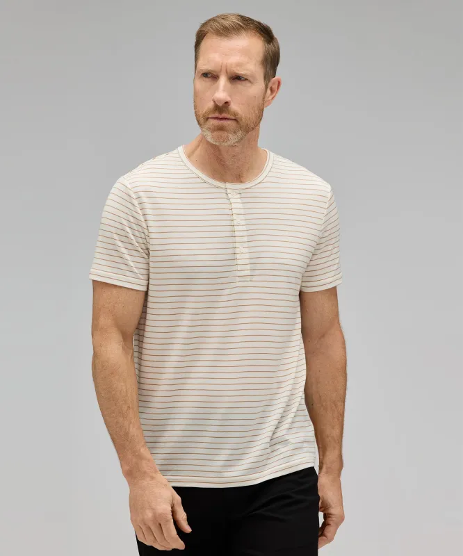 Men's Merino Short Sleeve Henley sold by Unbound Merino