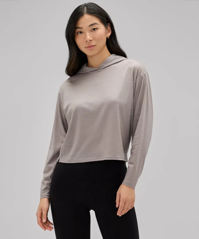 Women's Ultralight Merino Hoodie sold by Unbound Merino