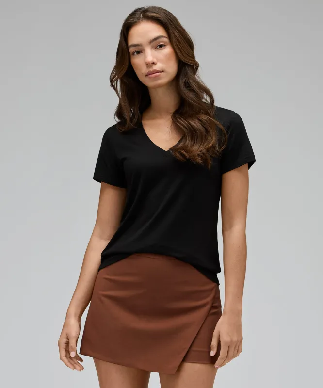 Women's Ultralight Merino V-Neck T-Shirt sold by Unbound Merino