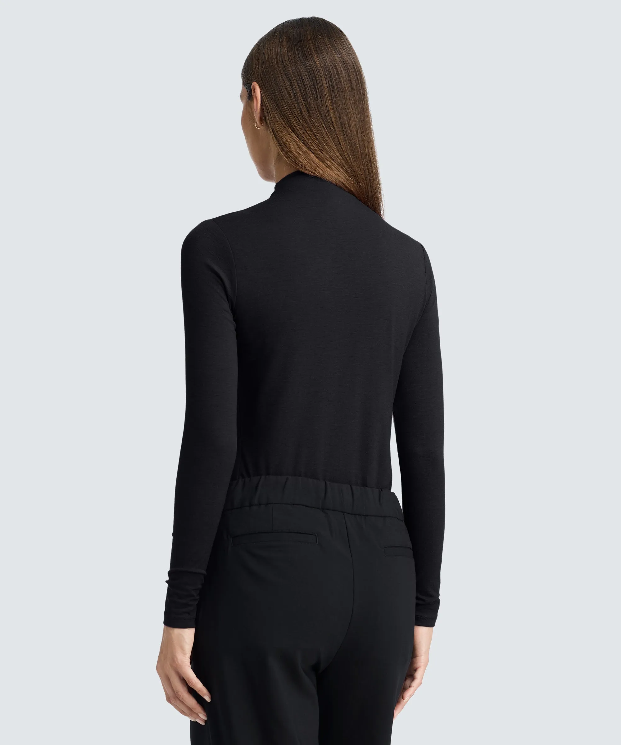 Women's Merino Mock Neck Top sold by Unbound Merino product image thumbnail 4