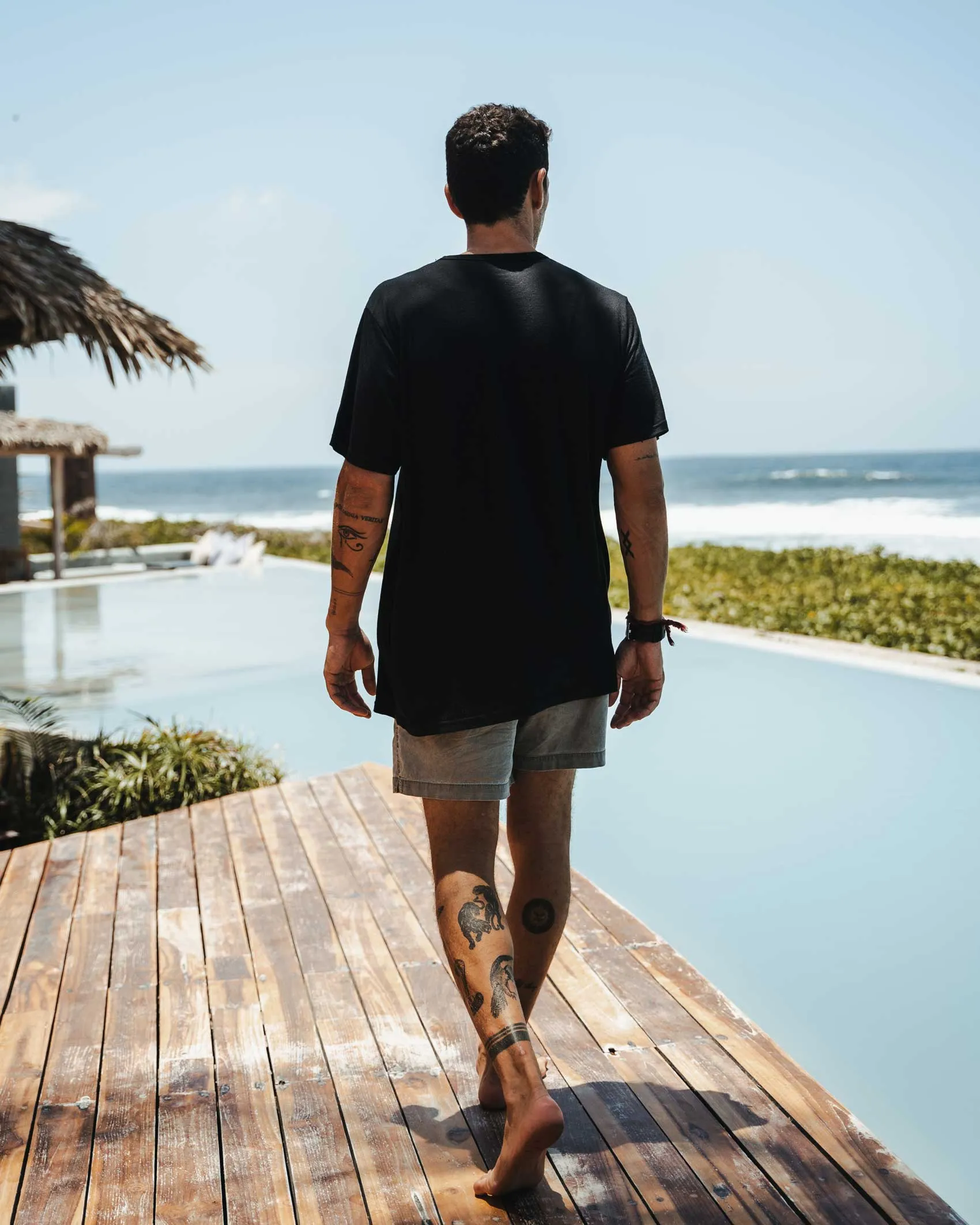 Men's Tall Merino Crew Neck T-Shirt sold by Unbound Merino product image thumbnail 5