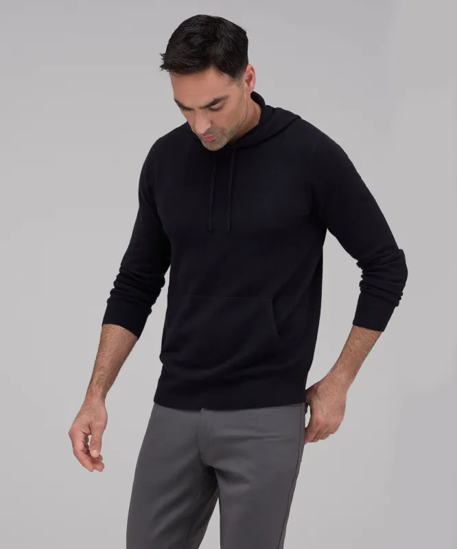 Men's Merino Cashmere Hoodie sold by Unbound Merino