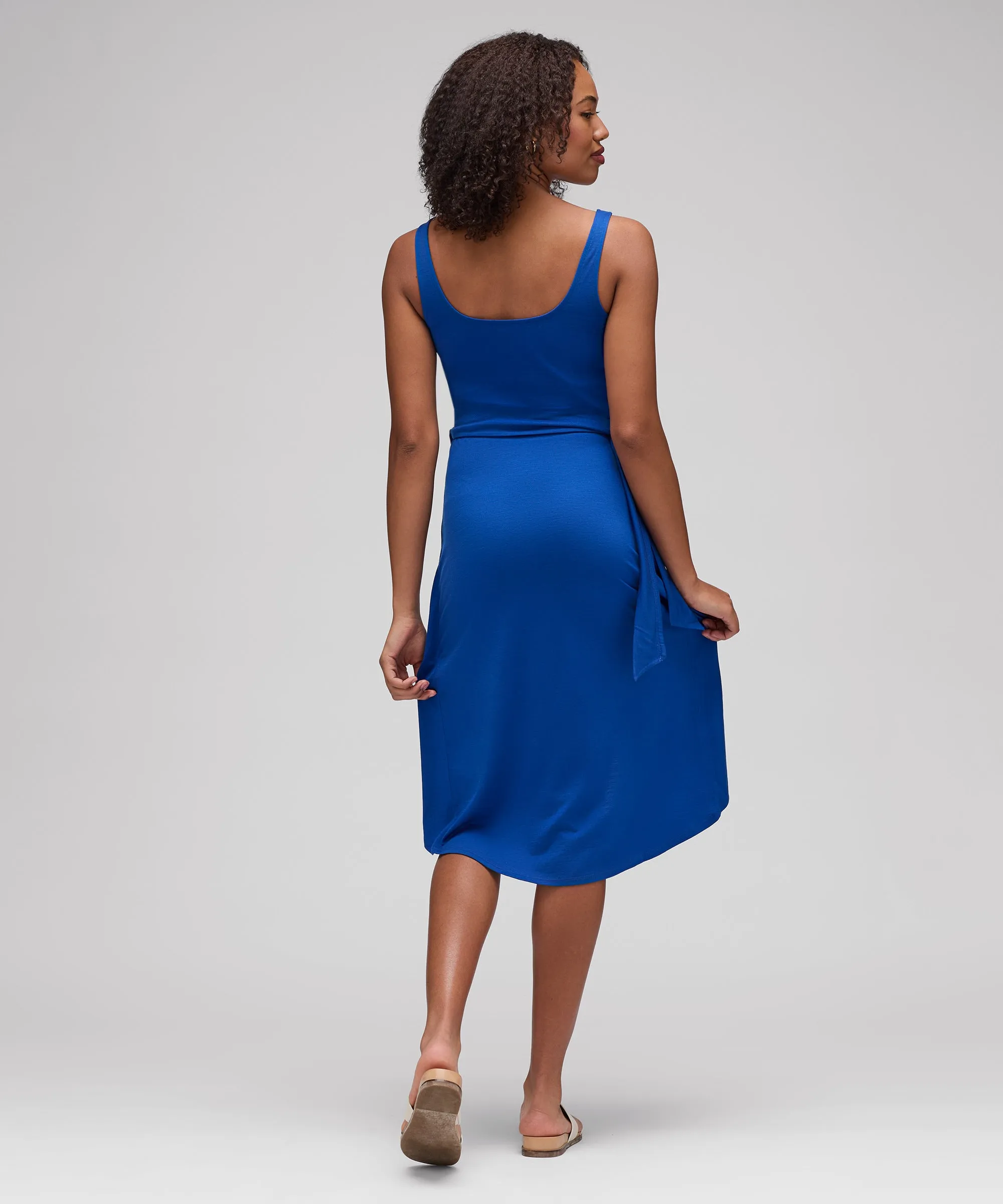 Women's Merino Tie Dress sold by Unbound Merino product image thumbnail 4