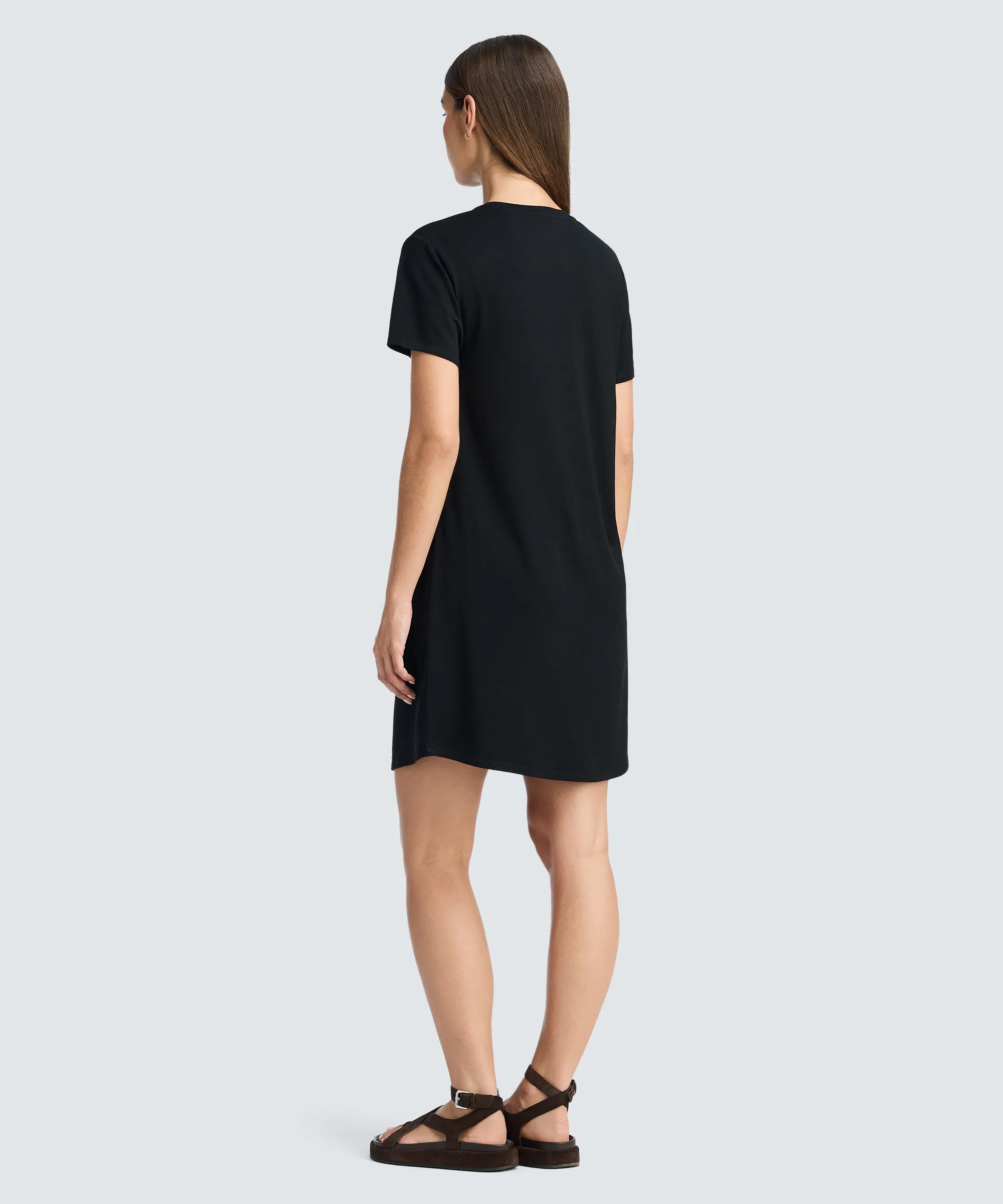 Women's Merino T-Shirt Dress sold by Unbound Merino product image thumbnail 4