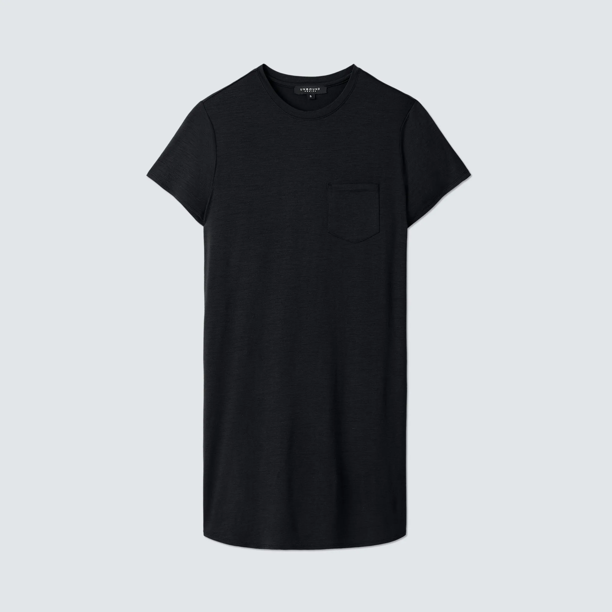 Women's Merino T-Shirt Dress sold by Unbound Merino product image thumbnail 5