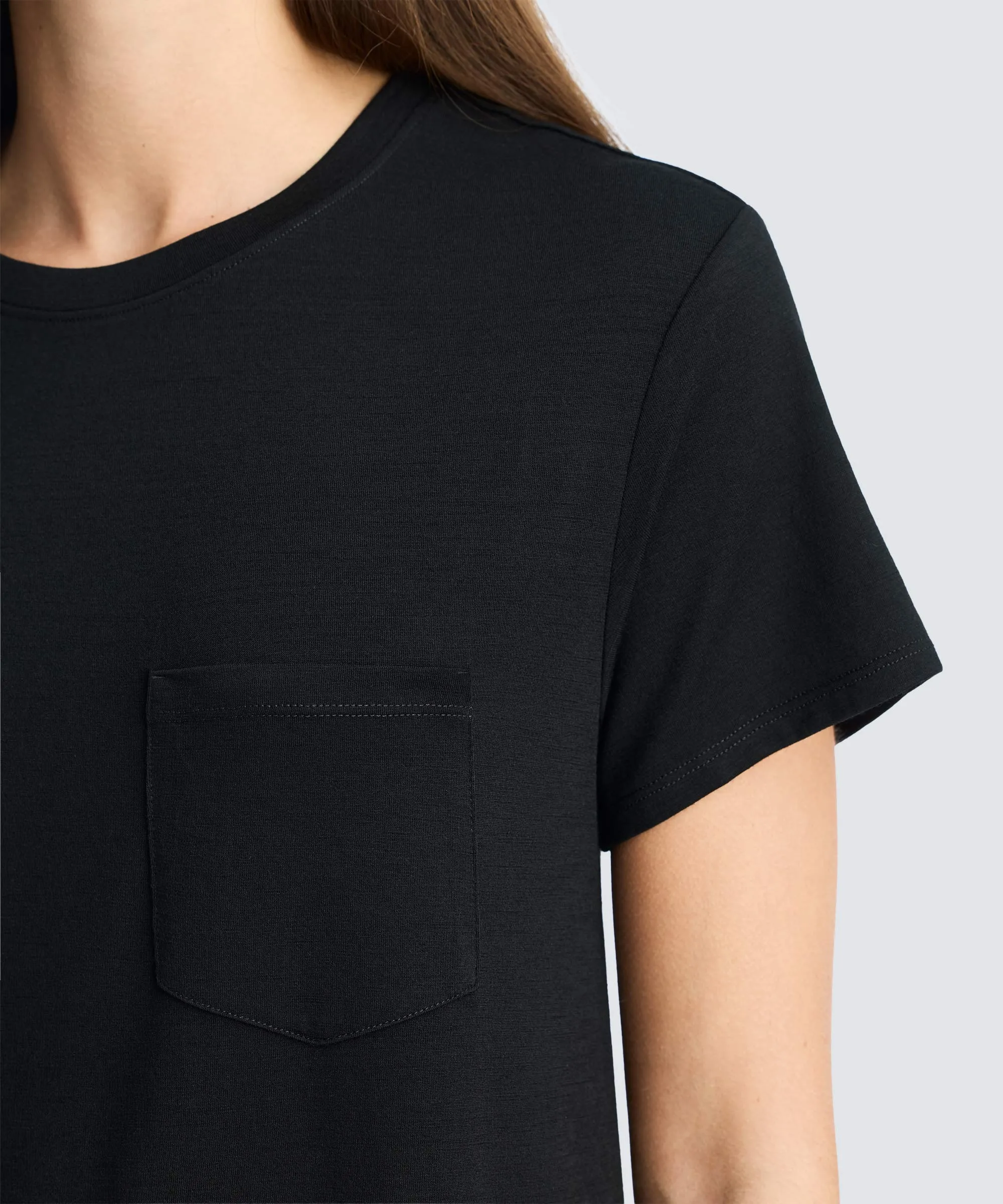 Women's Merino T-Shirt Dress sold by Unbound Merino product image thumbnail 2