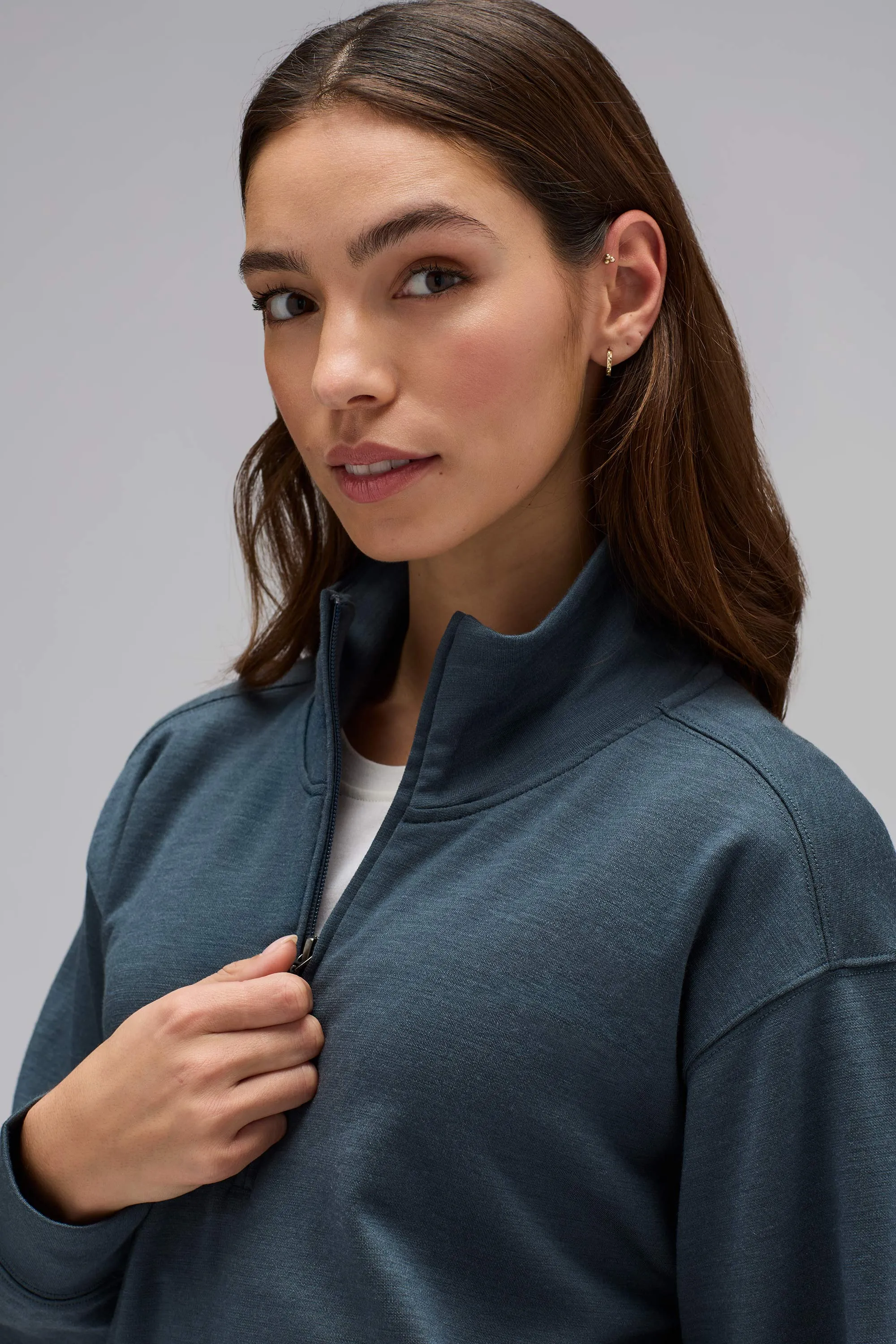 Women's Merino Transit Quarter Zip sold by Unbound Merino product image thumbnail 3
