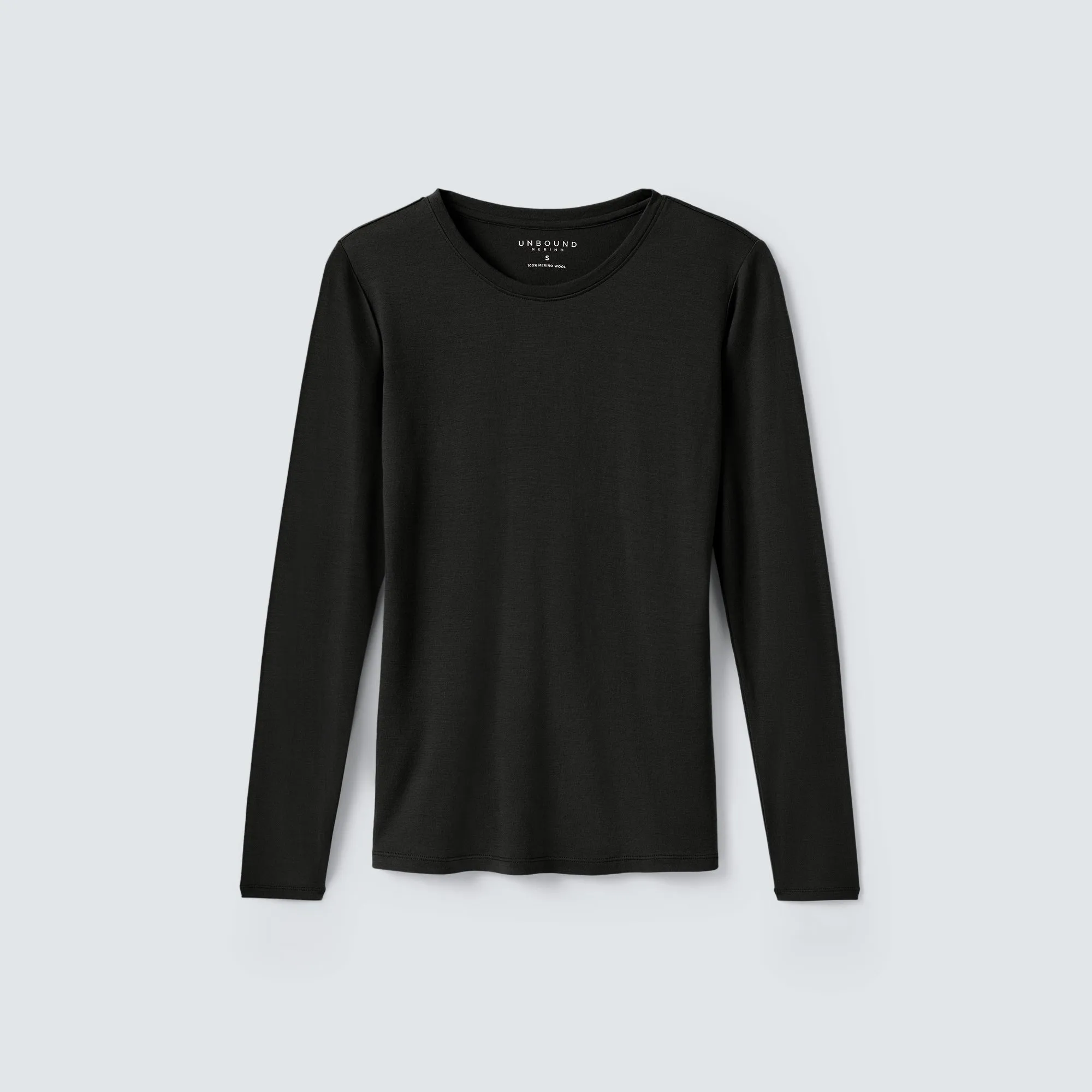 Women's Long Sleeve Merino Crew sold by Unbound Merino product image thumbnail 5