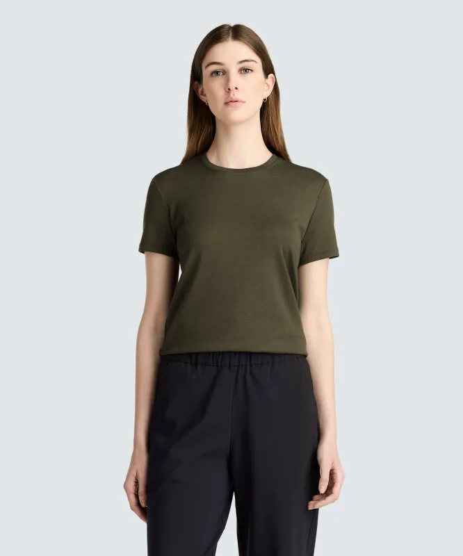 Women's Merino Crew Neck T-Shirt sold by Unbound Merino