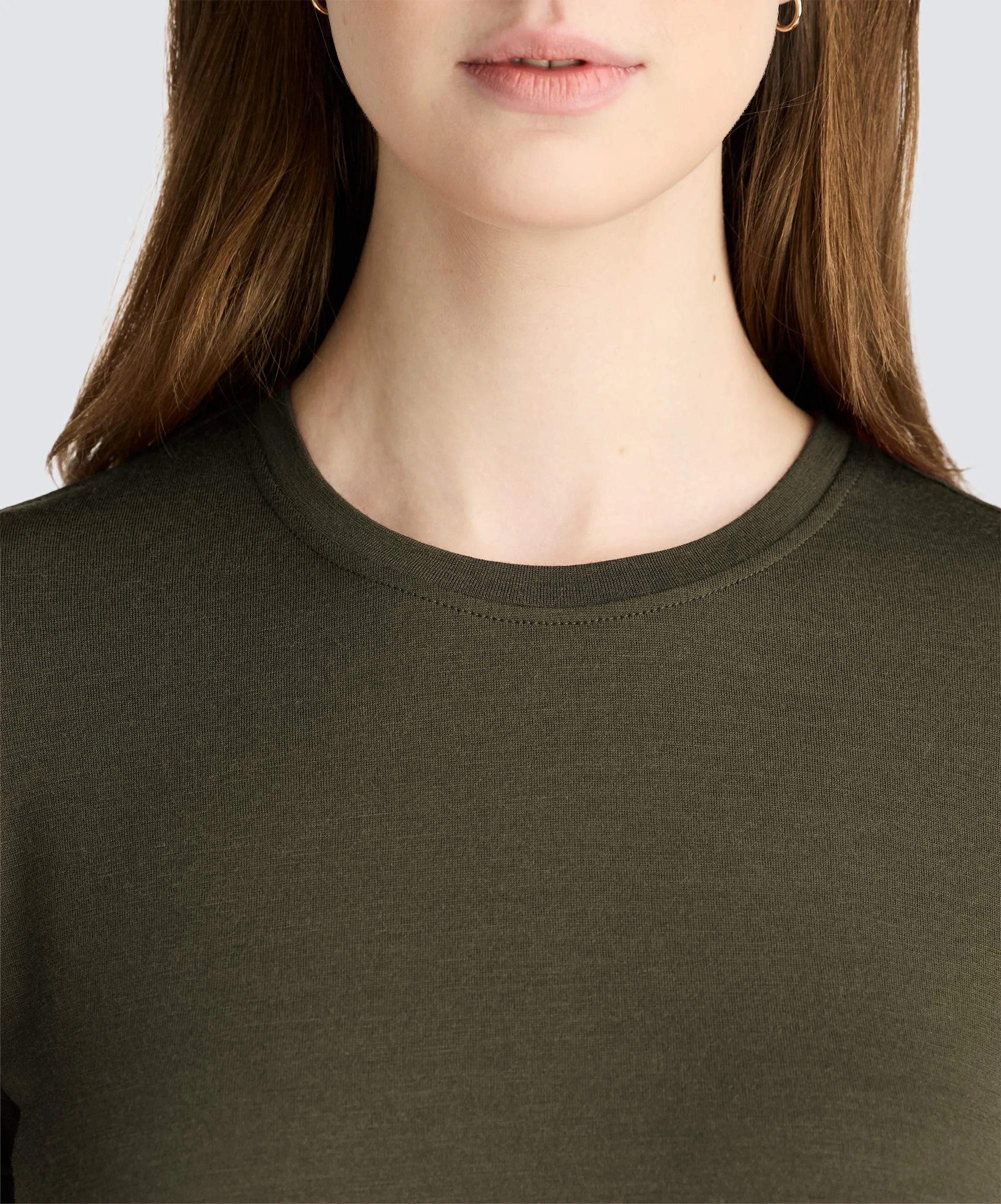 Women's Merino Crew Neck T-Shirt sold by Unbound Merino product image thumbnail 3