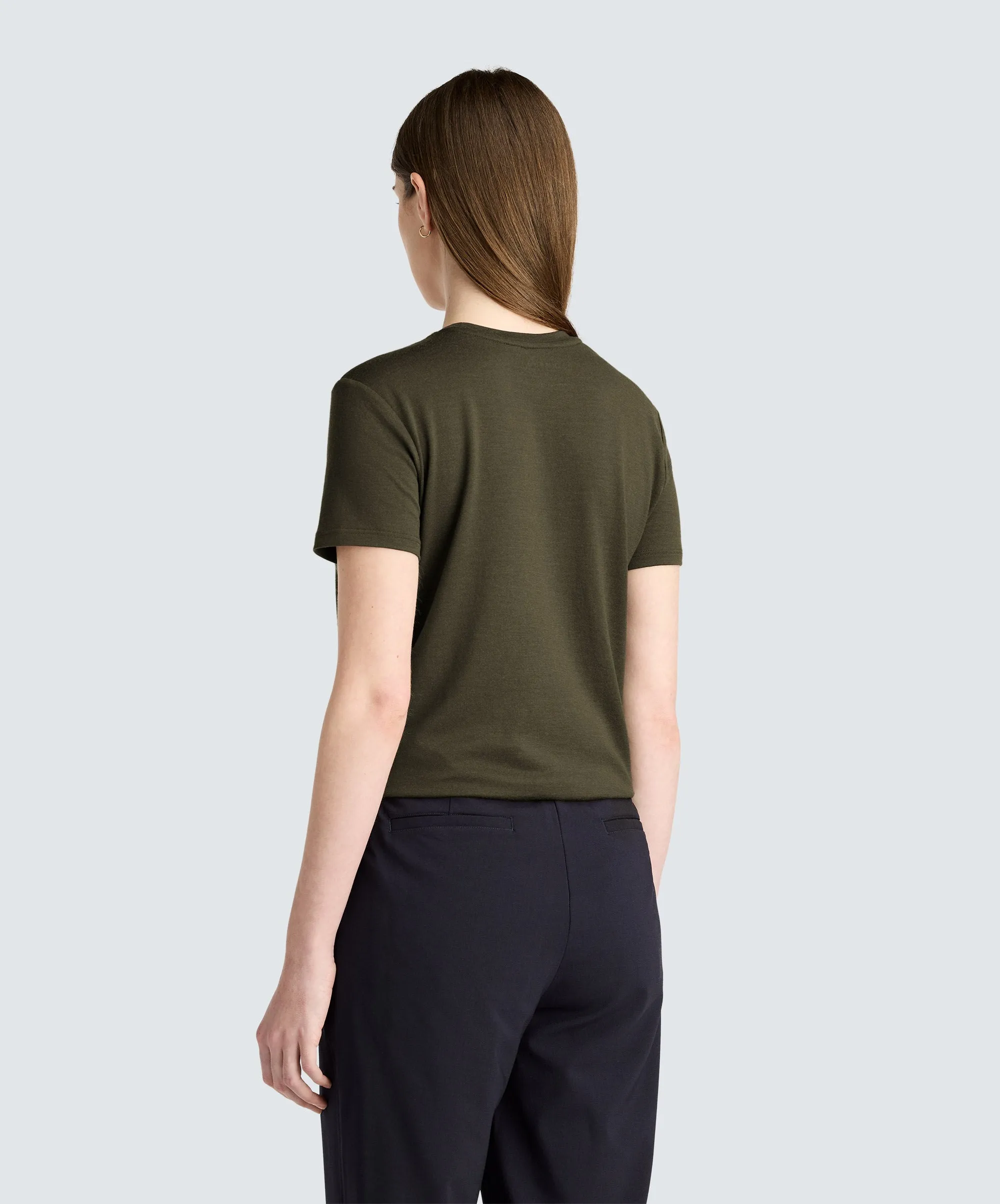 Women's Merino Crew Neck T-Shirt sold by Unbound Merino product image thumbnail 5