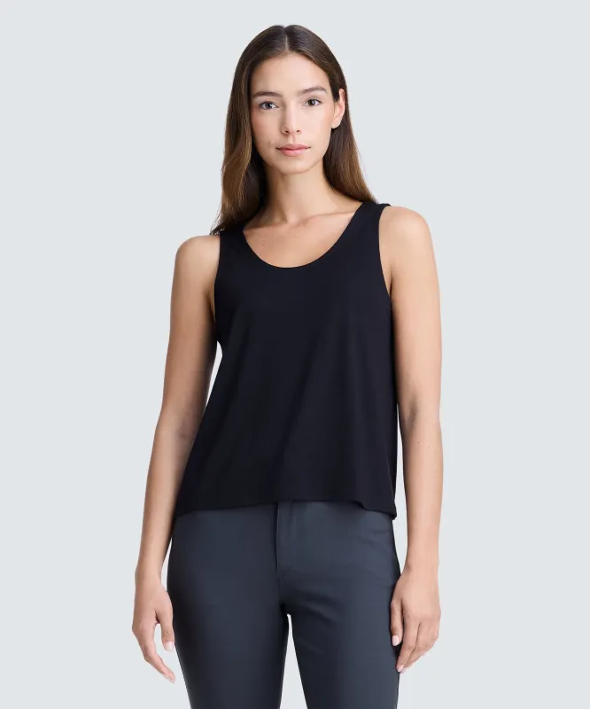 Women's Relaxed Merino Scoop Neck Tank sold by Unbound Merino