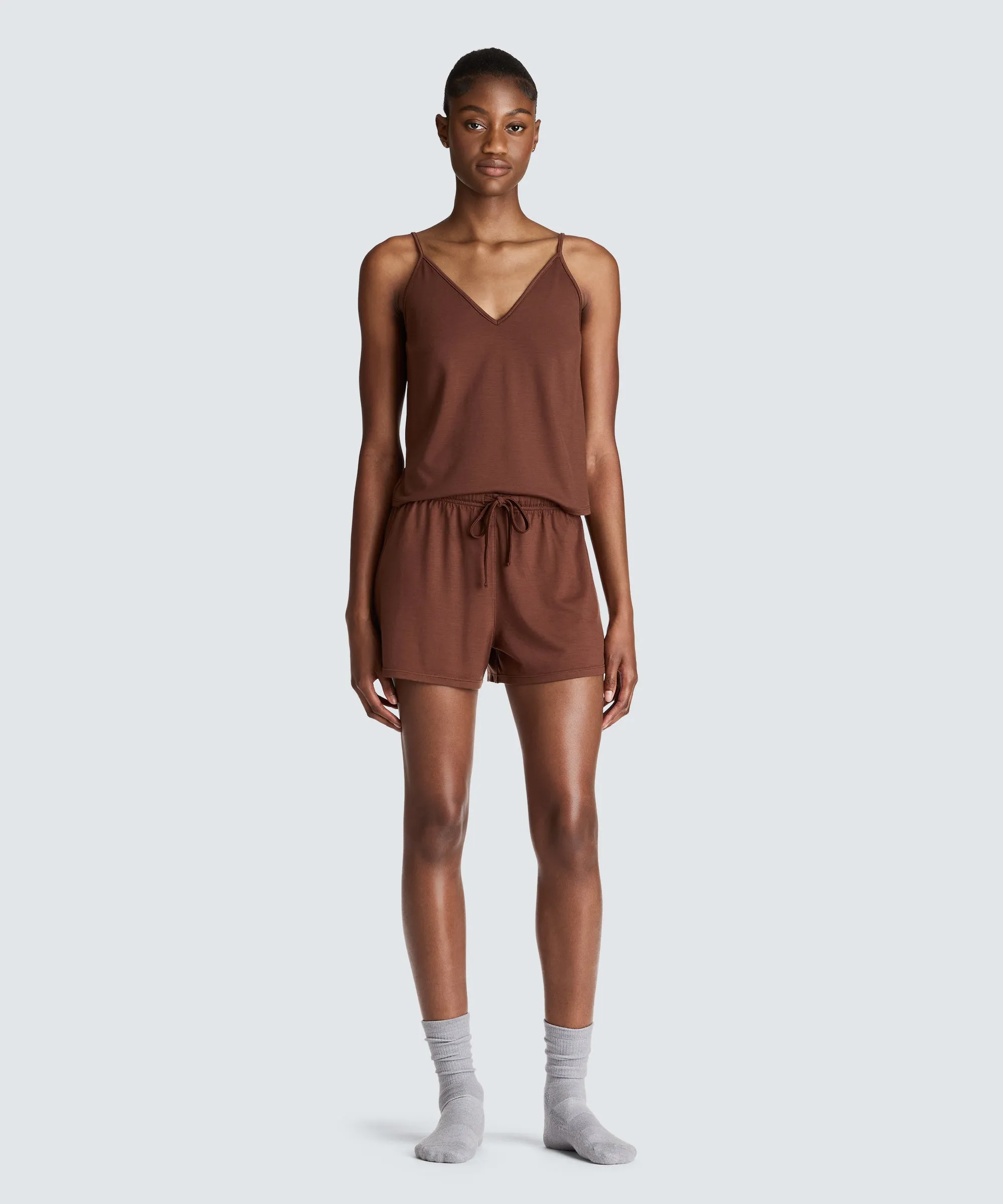 Women's Merino Sleep Tank sold by Unbound Merino product image thumbnail 3