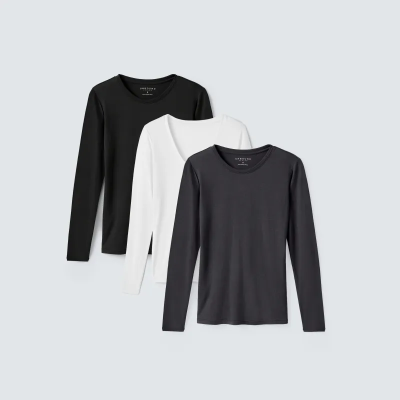 Women’s 3 Pack // Long Sleeves sold by Unbound Merino