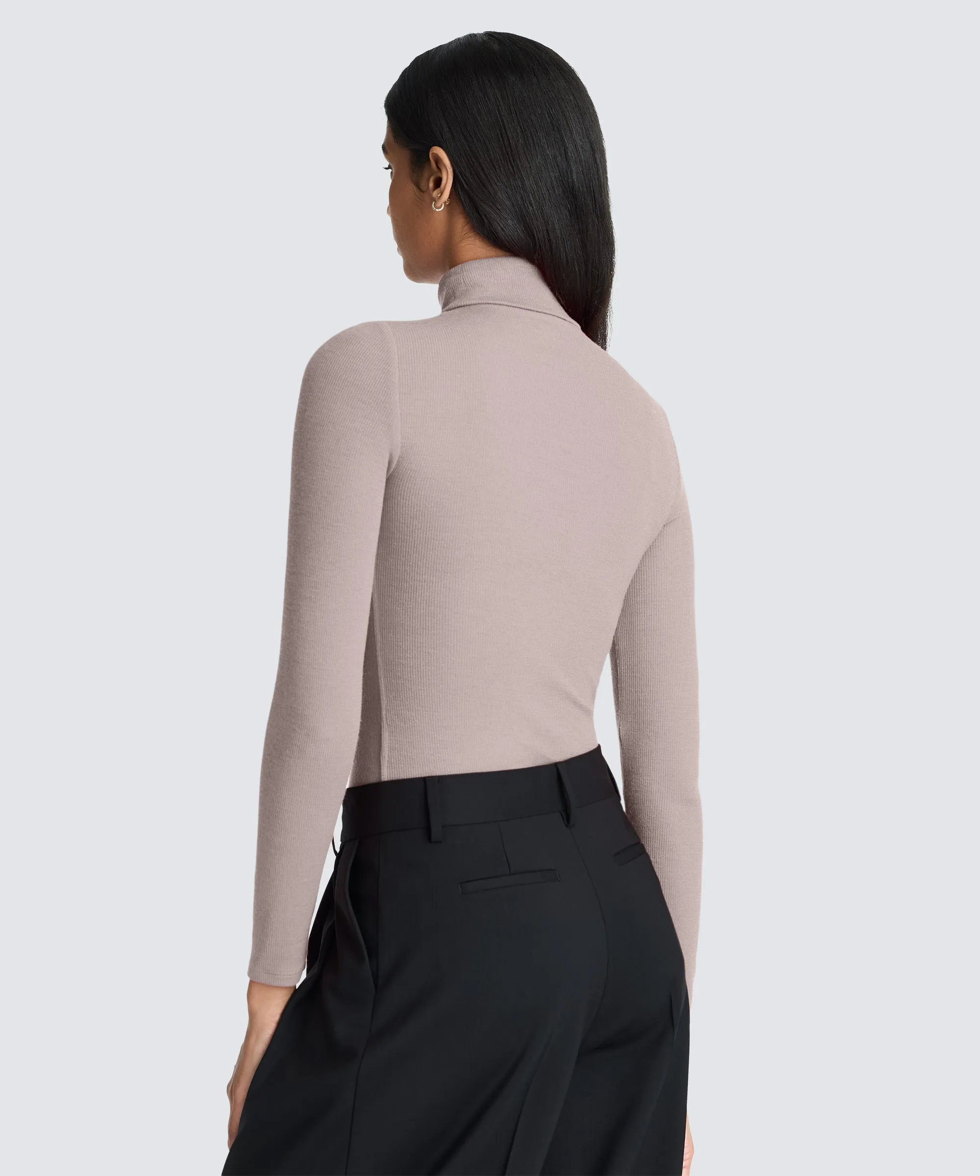 Women's Rib Turtle Neck Long Sleeve sold by Unbound Merino product image thumbnail 5