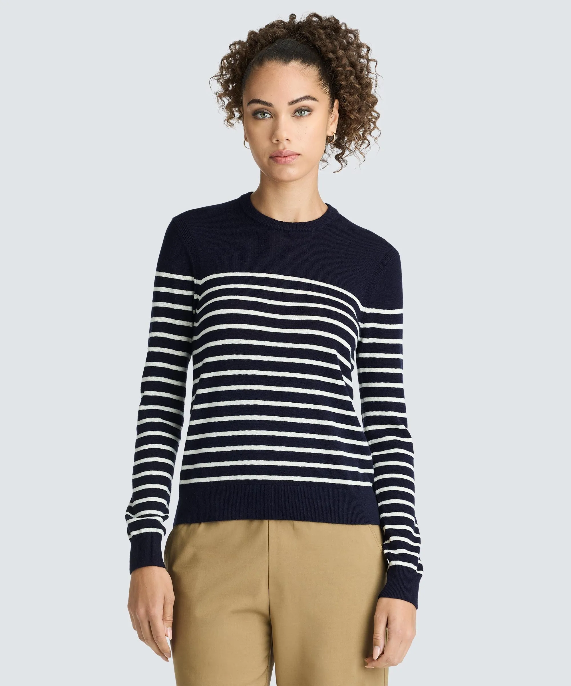 Women's Merino Crew Sweater sold by Unbound Merino