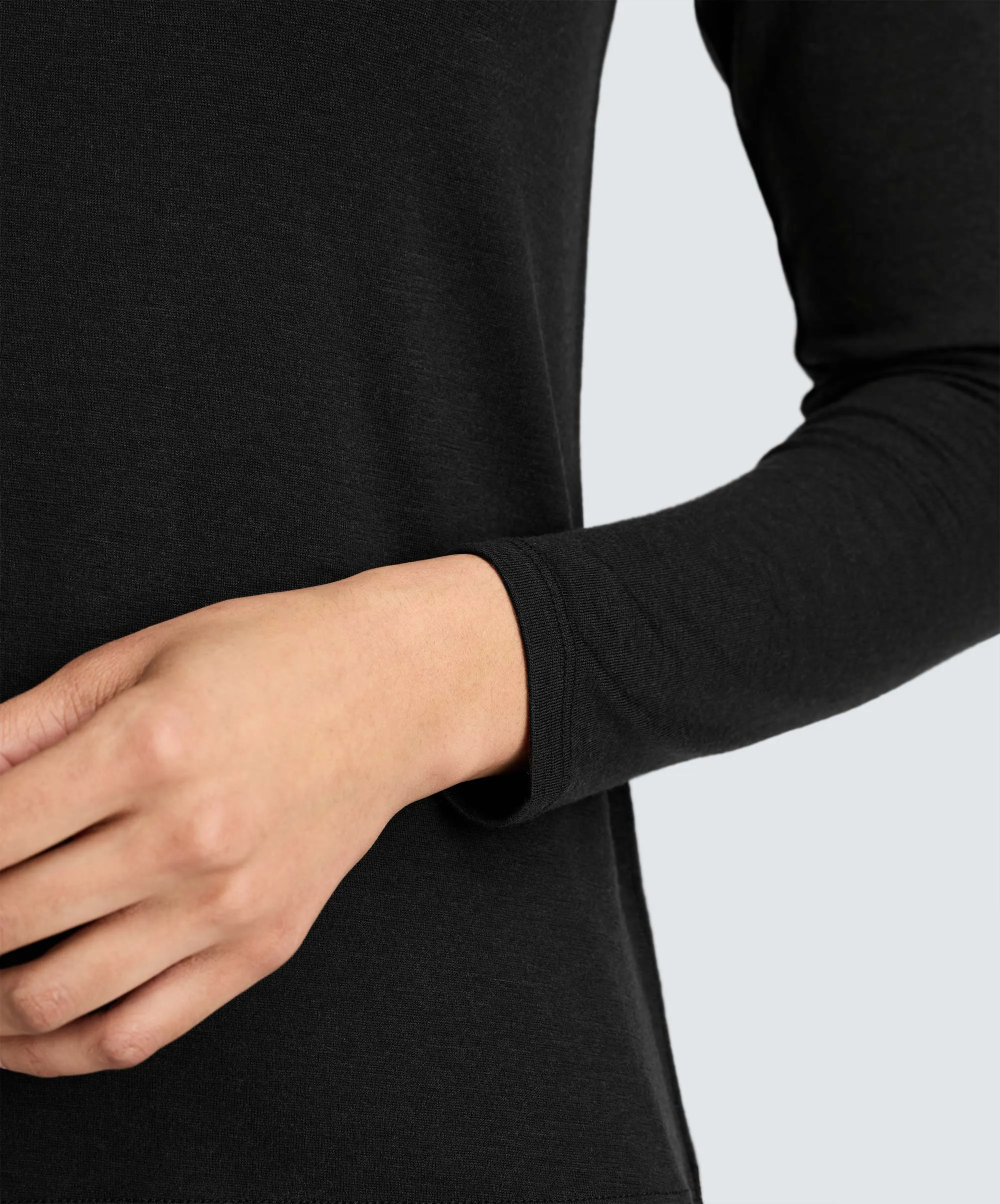 Women's Petite Long Sleeve Merino Crew sold by Unbound Merino product image thumbnail 4