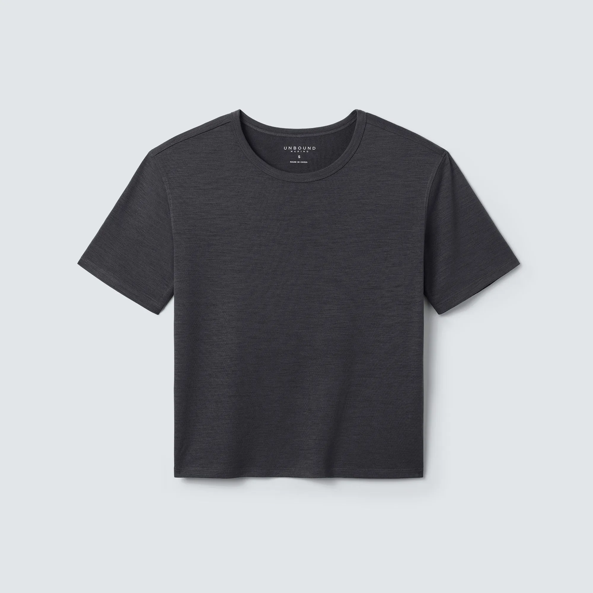 Women's Petite Merino Crew Neck T-Shirt sold by Unbound Merino product image thumbnail 5