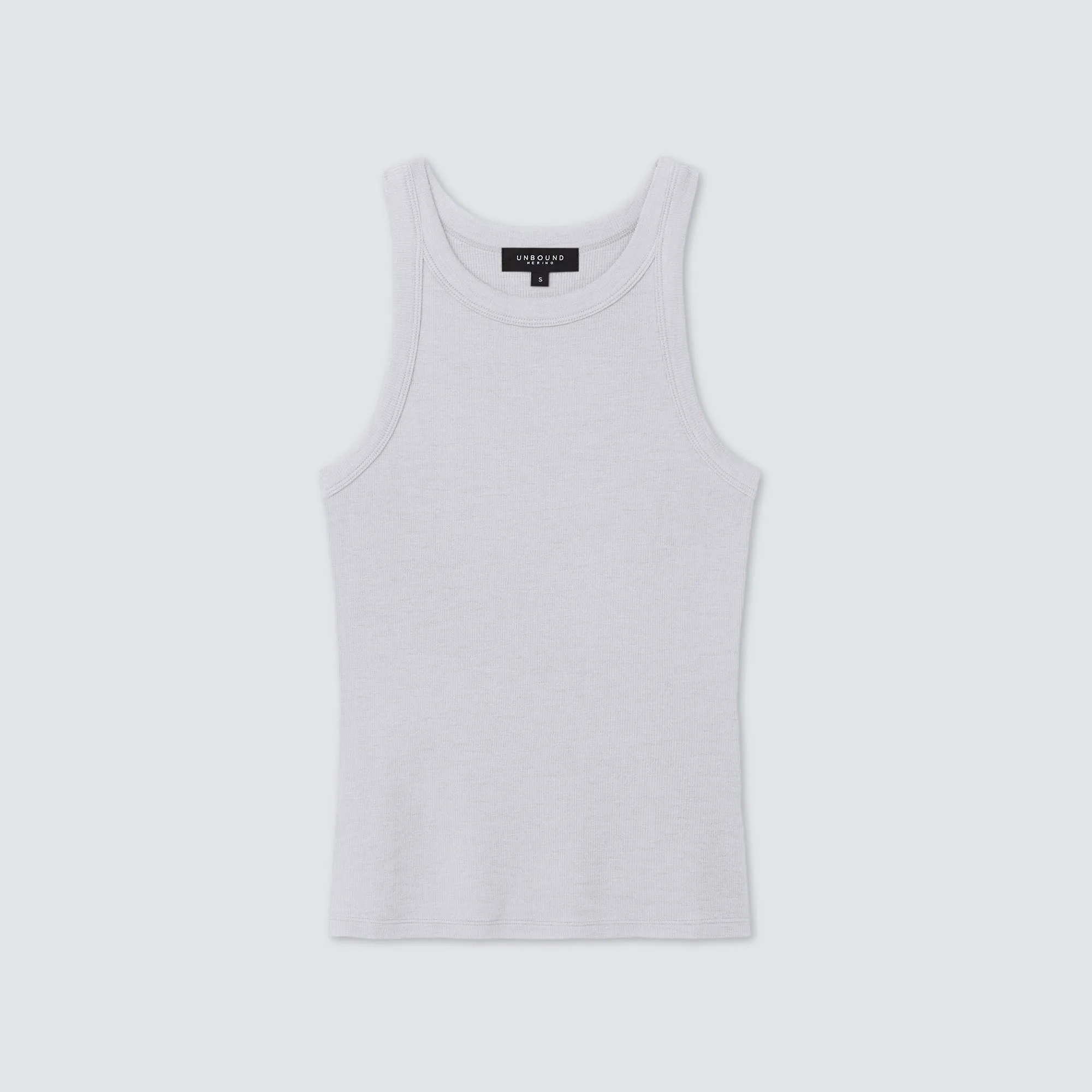 Women's Merino Rib Racer Tank sold by Unbound Merino product image thumbnail 5