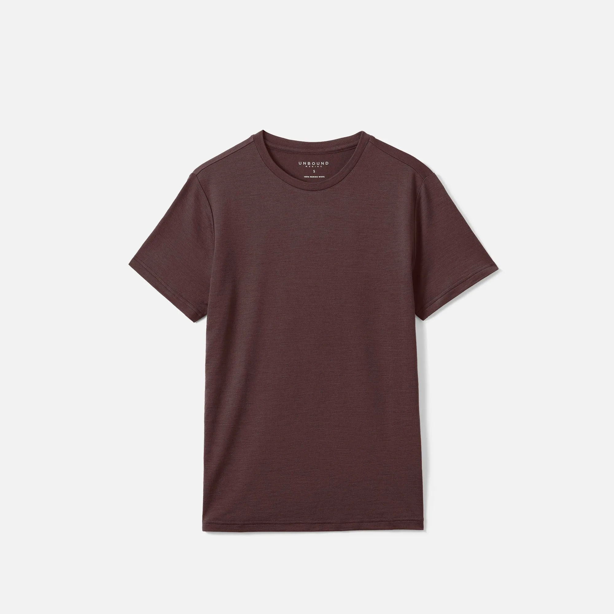 Men's Merino Crew Neck T-Shirt sold by Unbound Merino product image thumbnail 5
