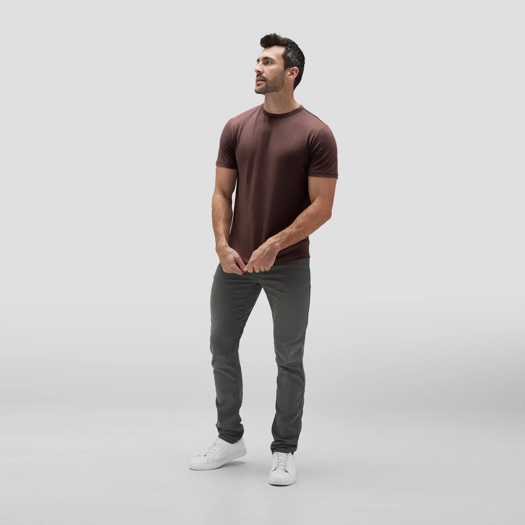 Men's Merino Crew Neck T-Shirt sold by Unbound Merino product image thumbnail 2