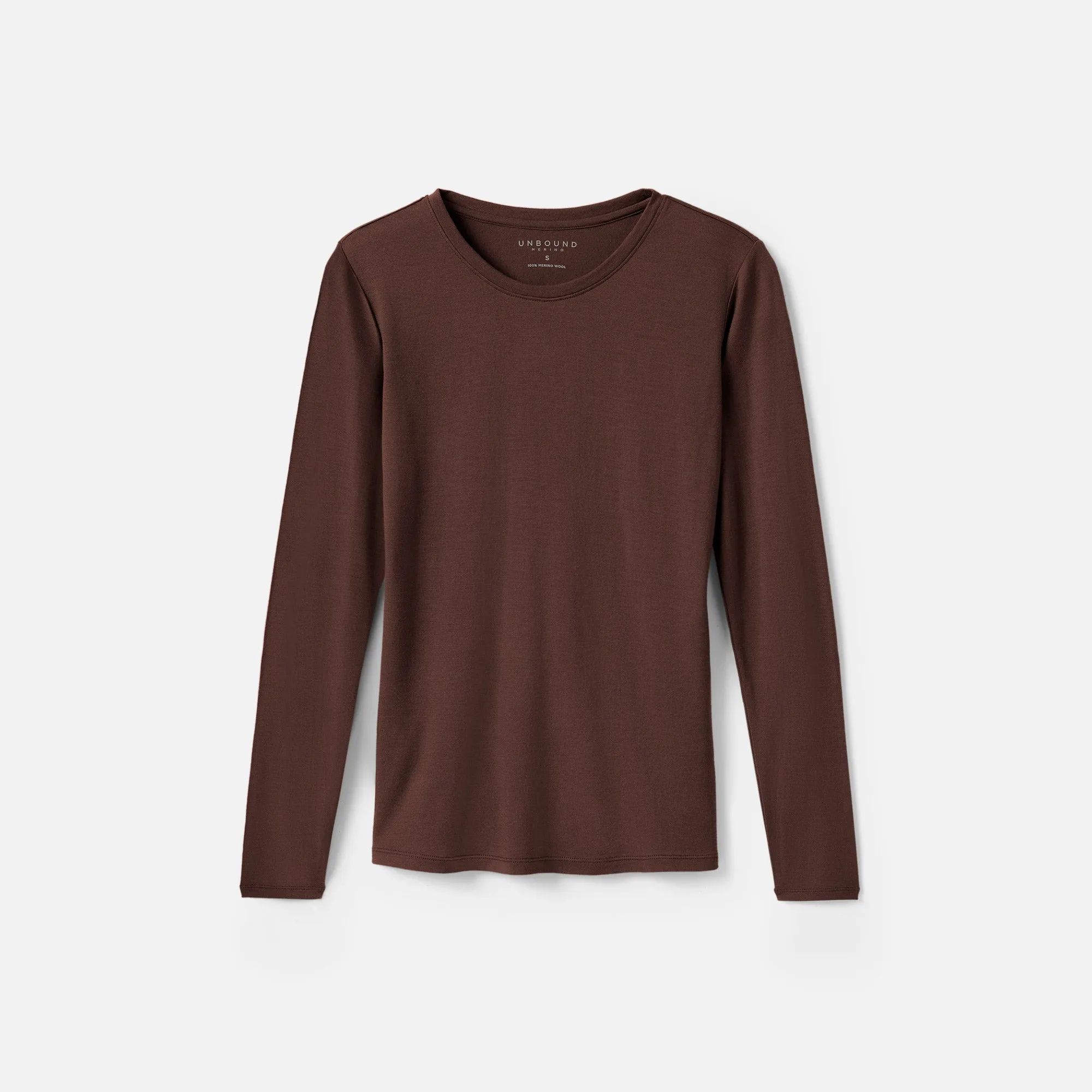 Women's Long Sleeve Merino Crew sold by Unbound Merino product image thumbnail 5