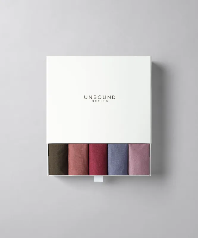 Men’s Build Your Own 5-Pack sold by Unbound Merino