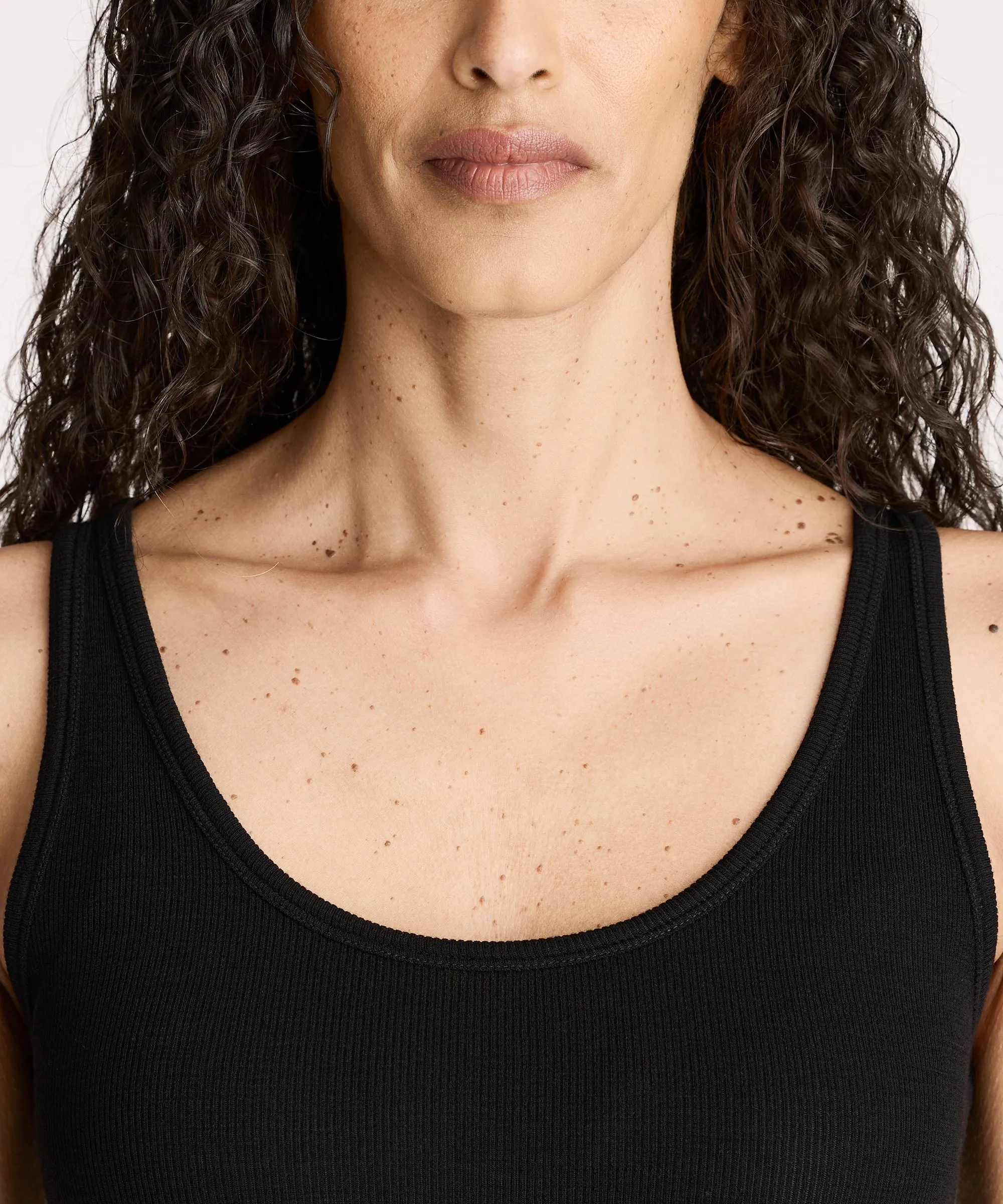 Women's Petite Merino Rib Scoop Neck Tank sold by Unbound Merino product image thumbnail 3